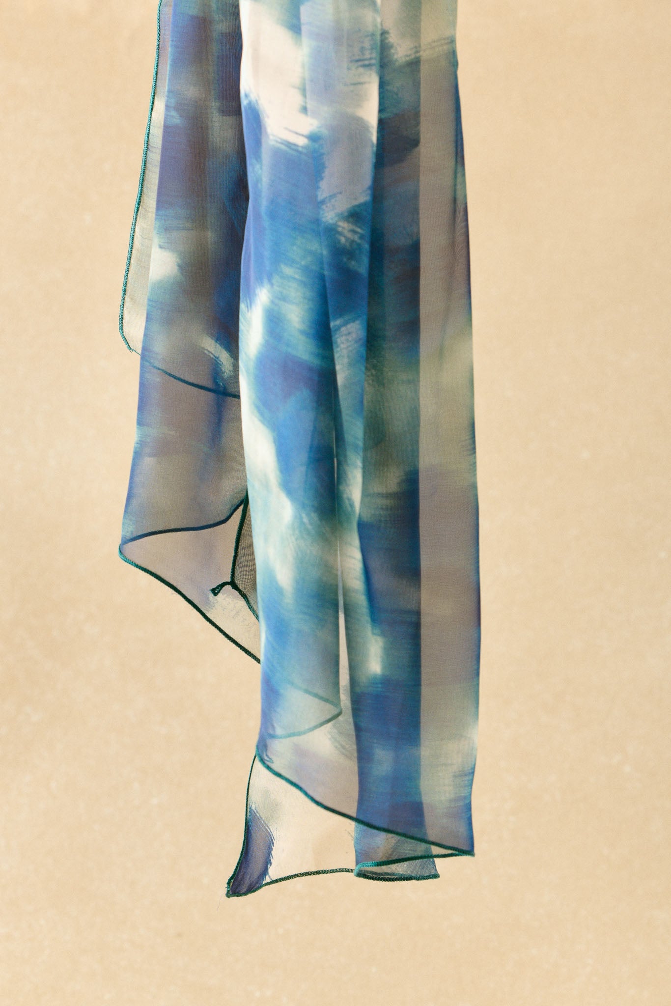 Fular NATI Estampado Azul