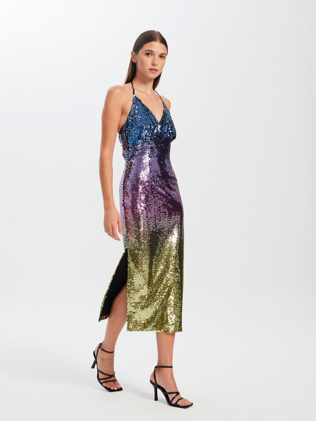 GALA - Vestido tirantes lentejuelas
