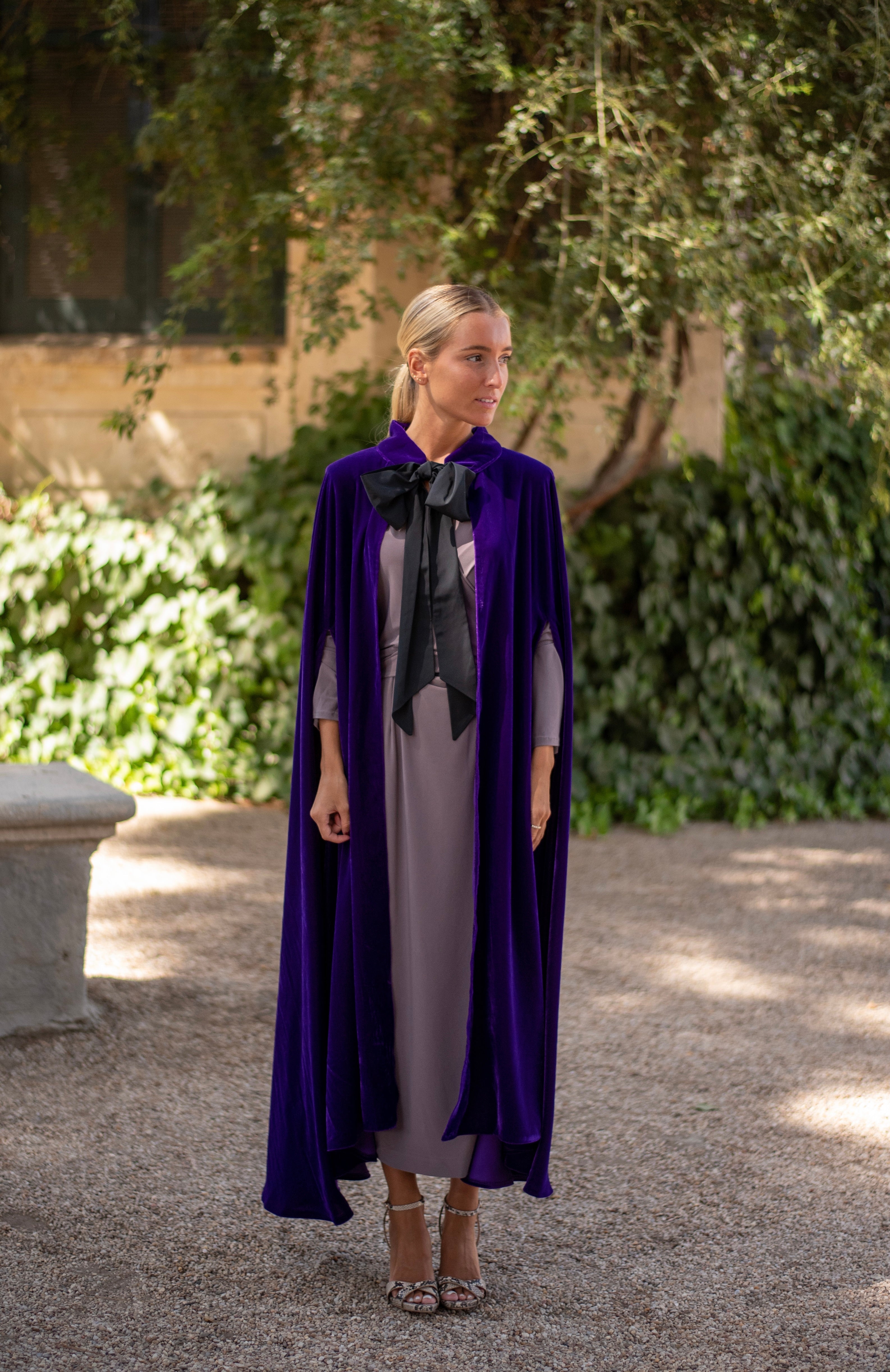 Capa Lady Murciélago larga