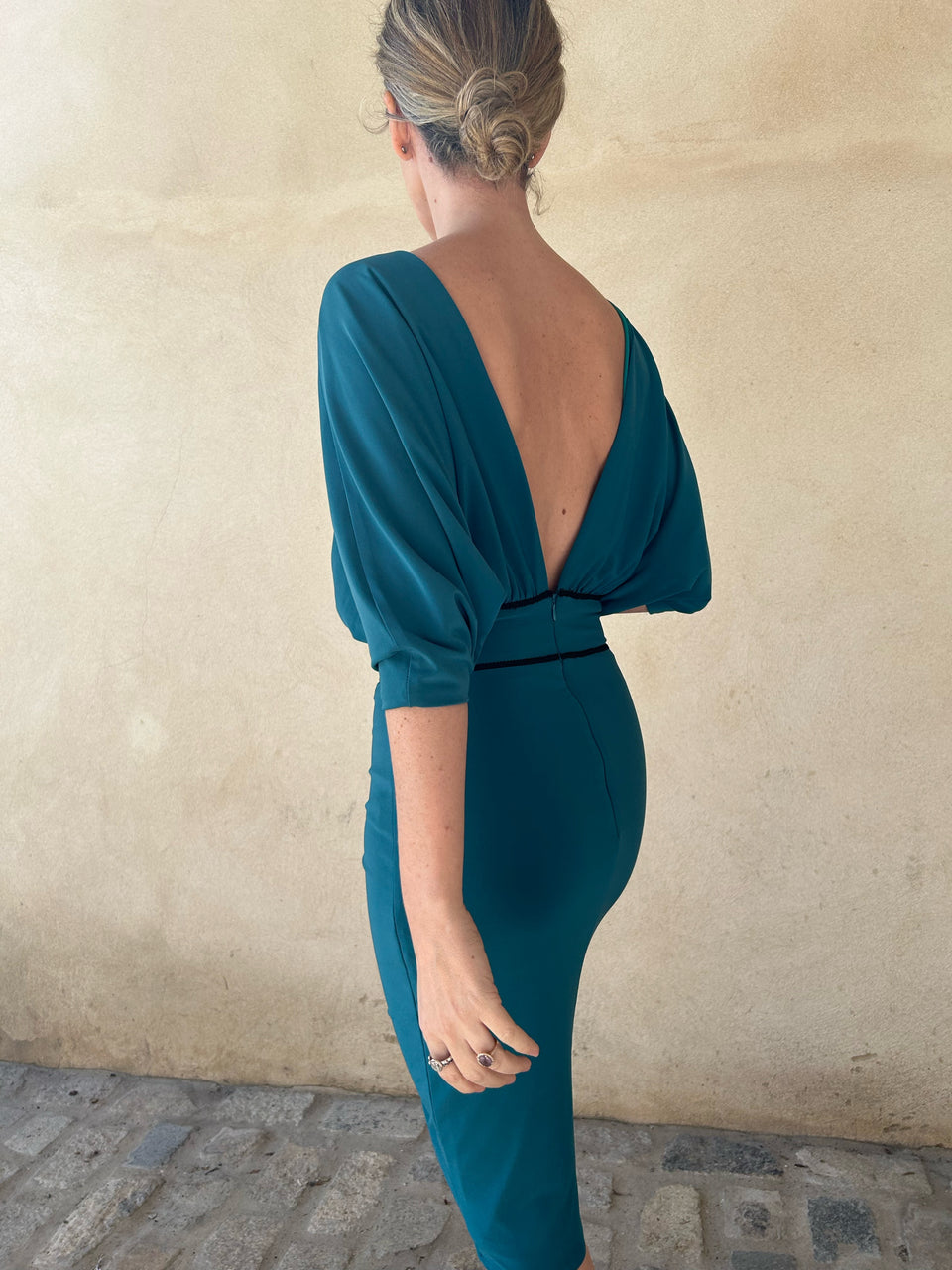 VESTIDO SCULLY VERDE TALLA 36