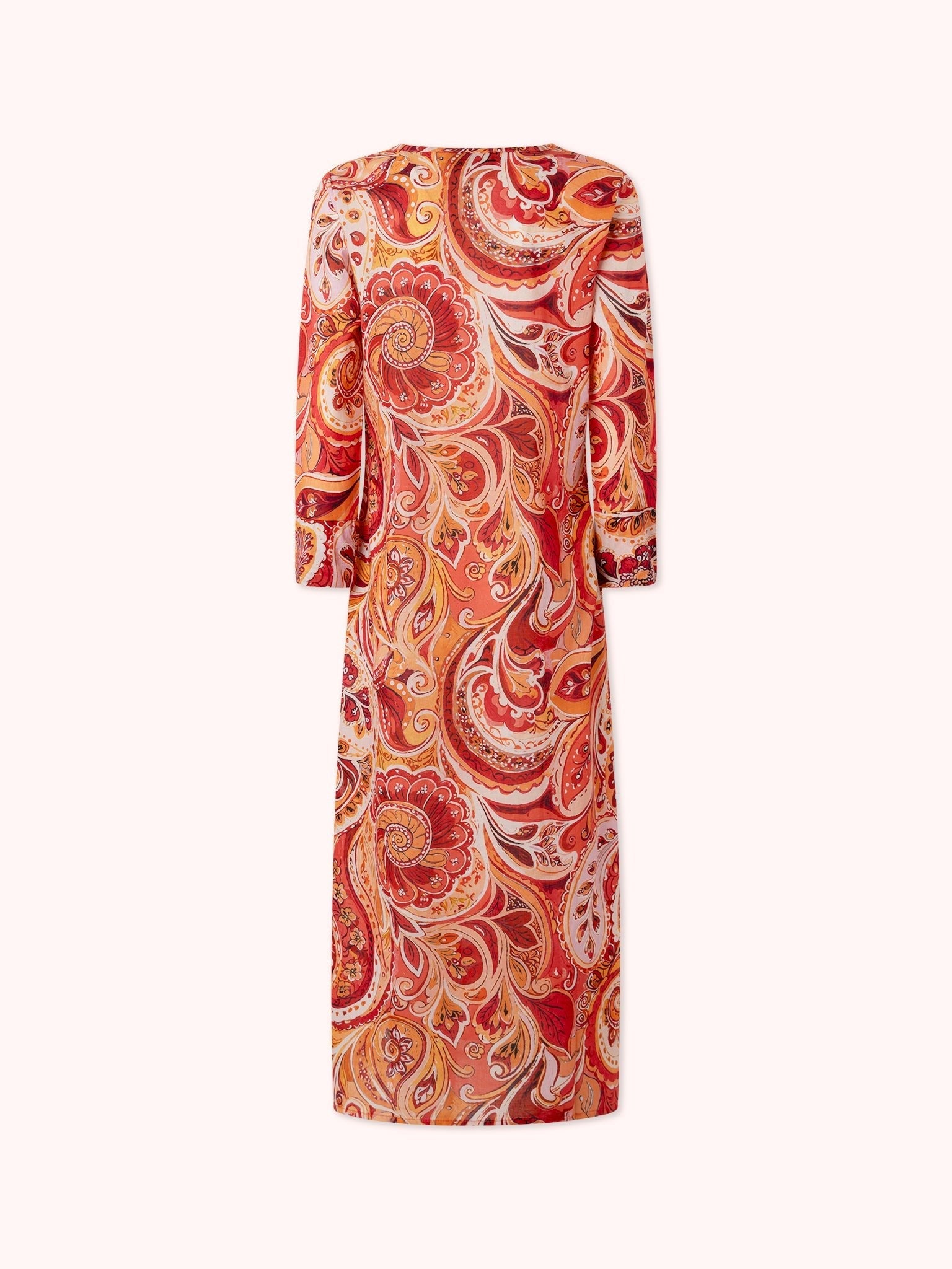 KAFTÁN ESTAMPADO CORAL MILOS