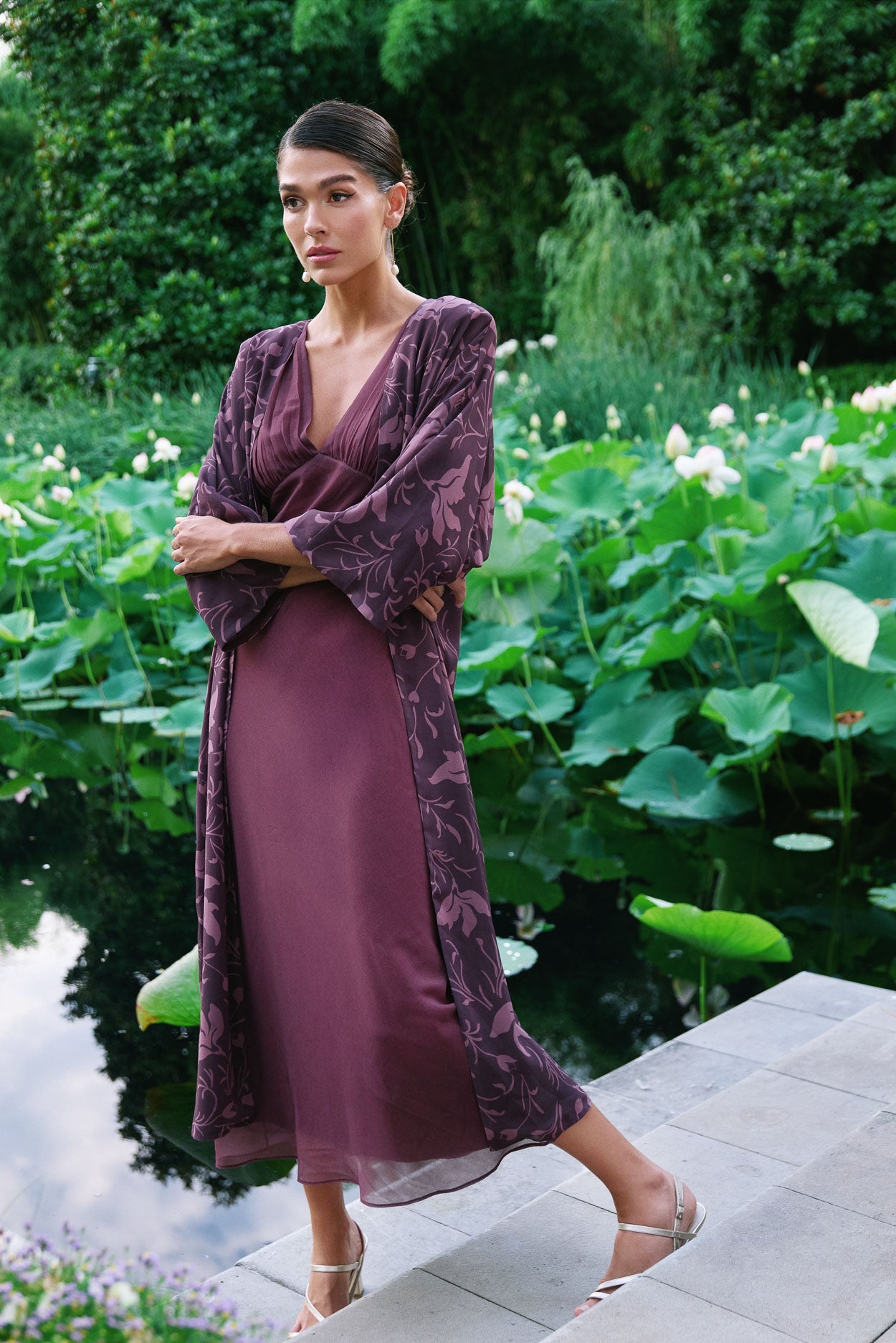 Kimono Saiko Florisse Morado