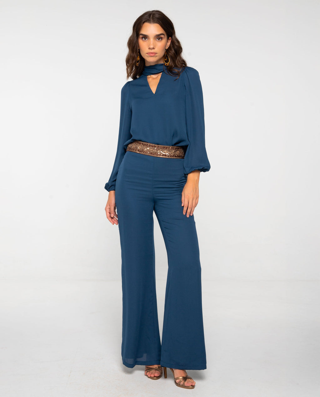 PANTALÓN BEGOÑA · AZUL