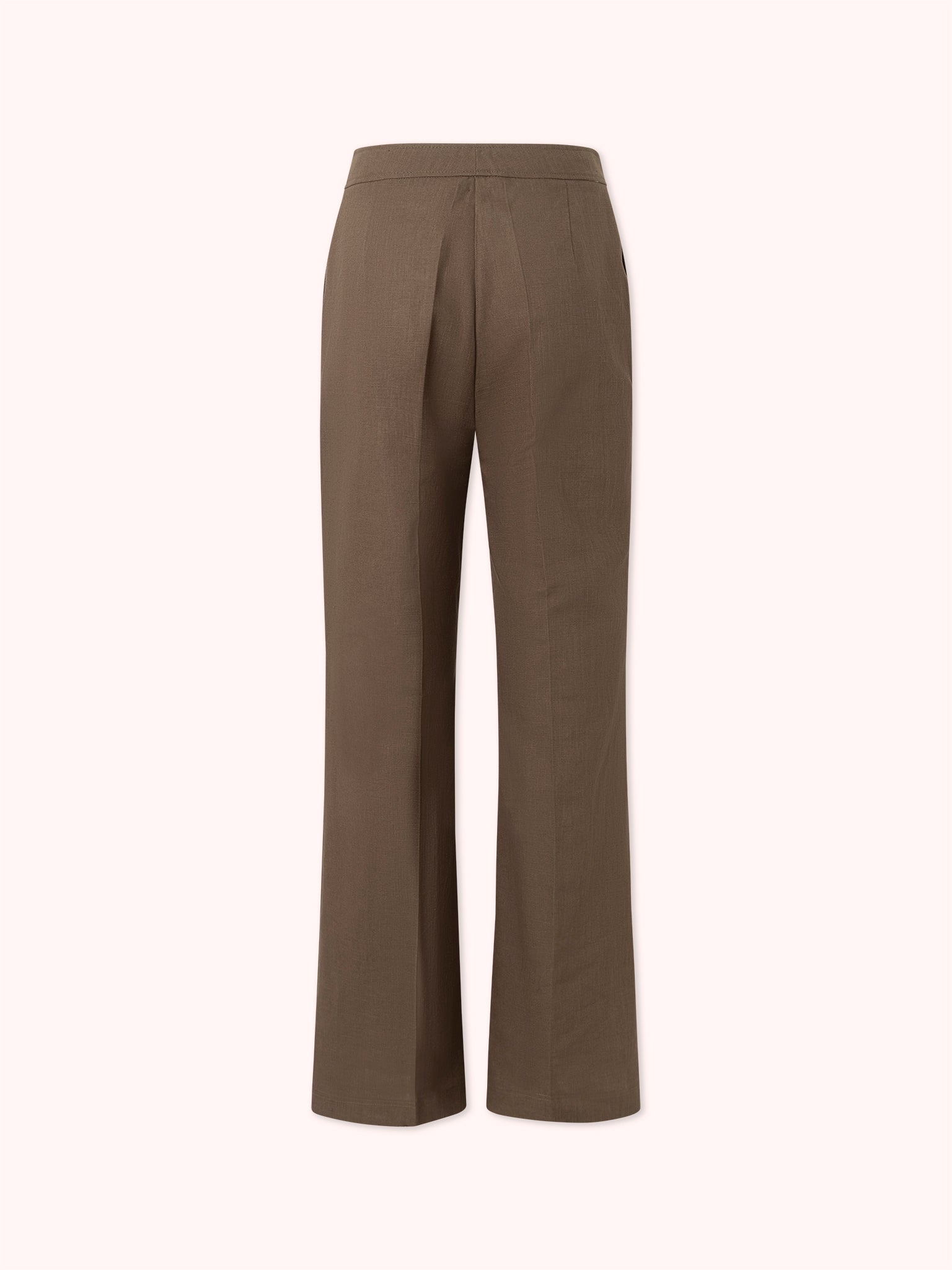 PANTALÓN DE LINO NATURAL KAKHI CHARLES