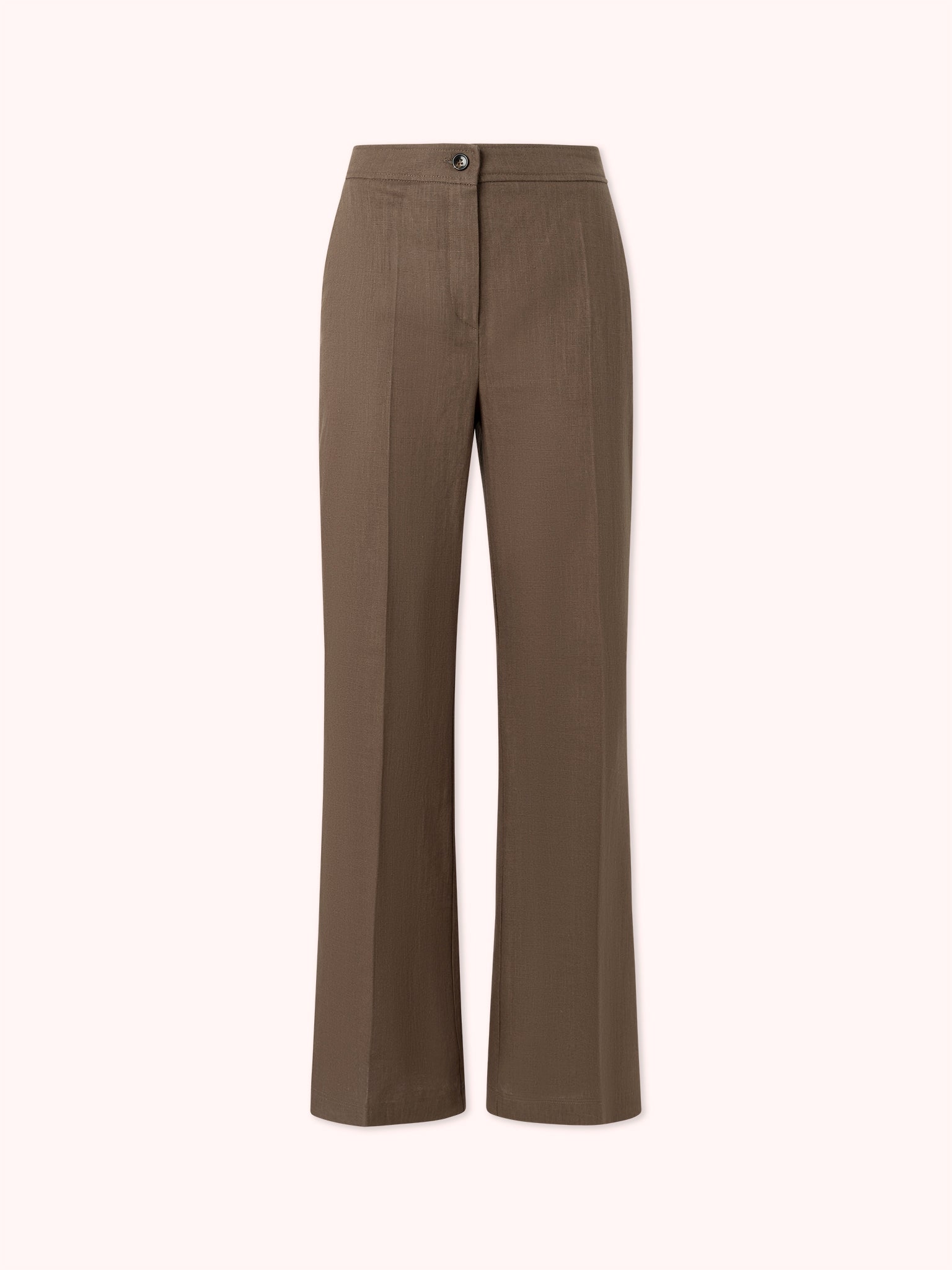 PANTALÓN DE LINO NATURAL KAKHI CHARLES