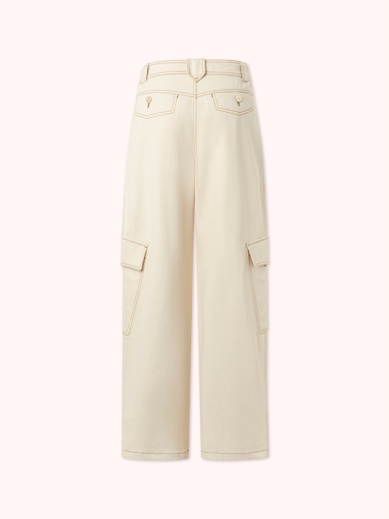 PANTALÓN DENIM OFF-WHITE LEO
