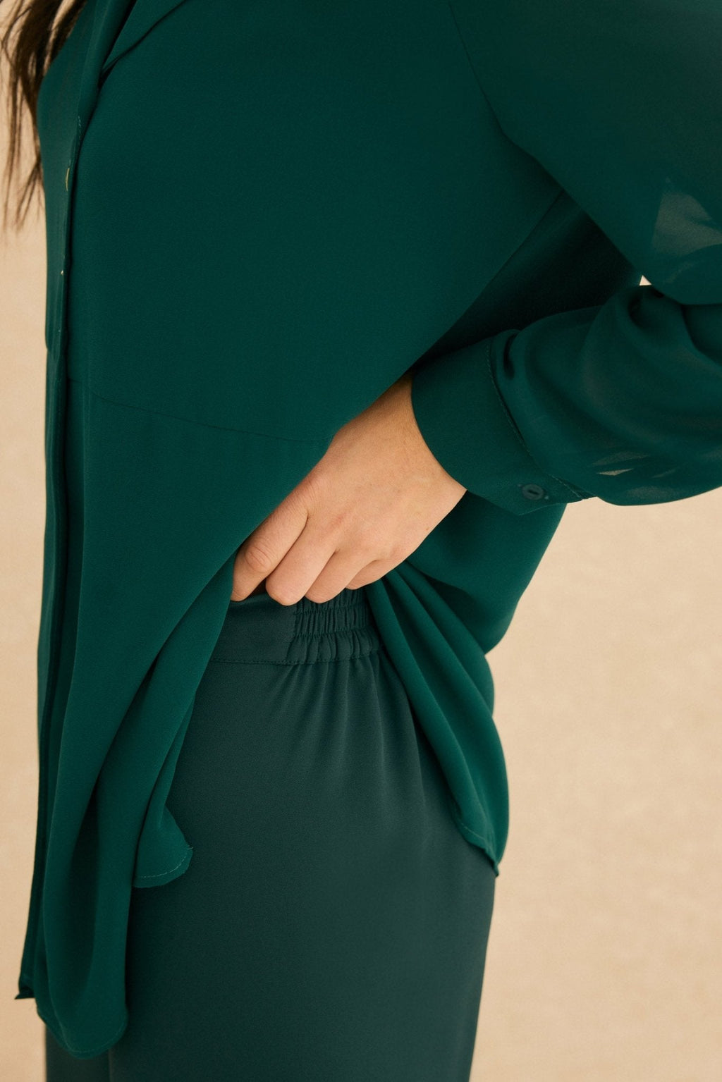 Pantalón LEVANTE Verde Hiedra