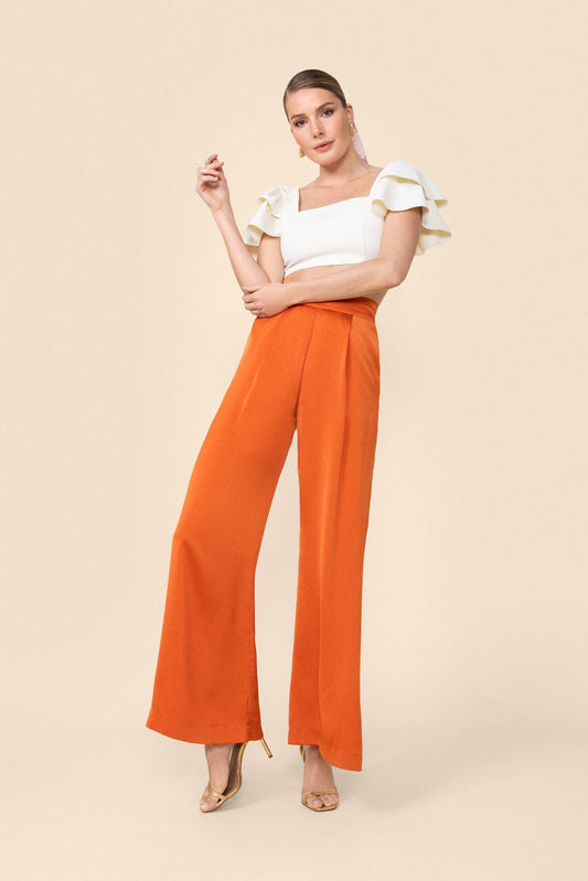 PANTALON LUELLA MANDARIN  LE JARDIN