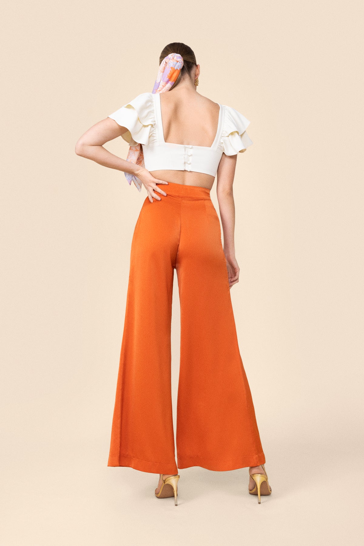 PANTALON LUELLA MANDARIN  LE JARDIN