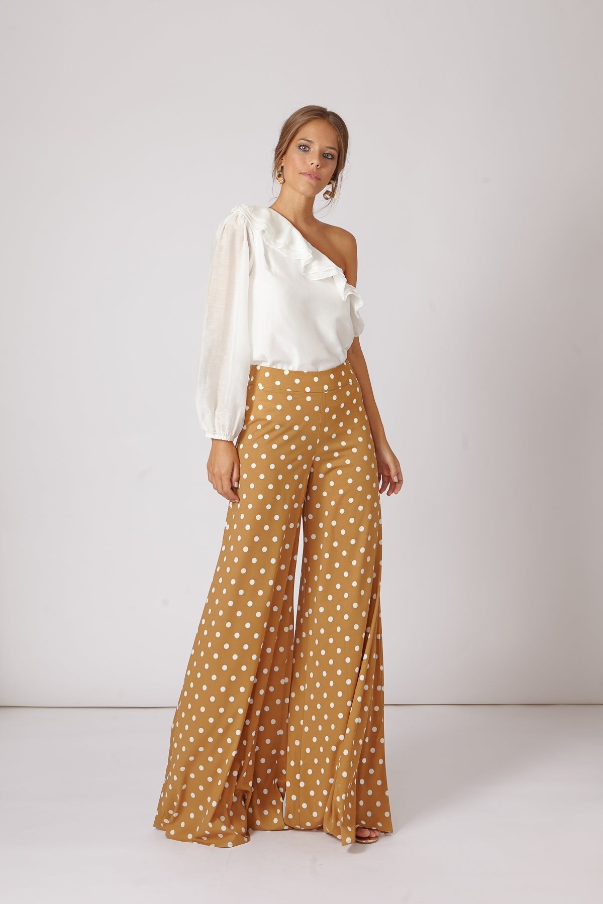 PANTALON LYN LUNARES MOSTAZA/B  ICONICS