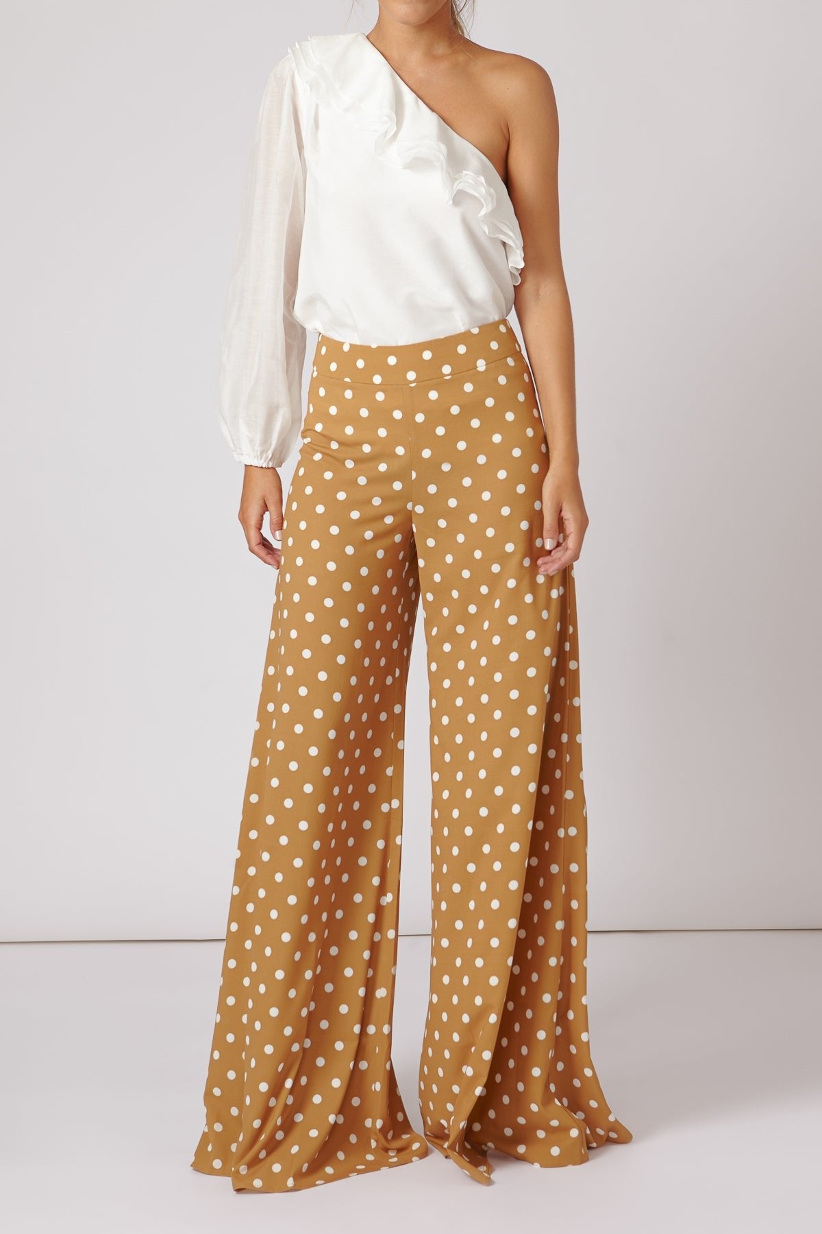 PANTALON LYN LUNARES MOSTAZA/B  ICONICS