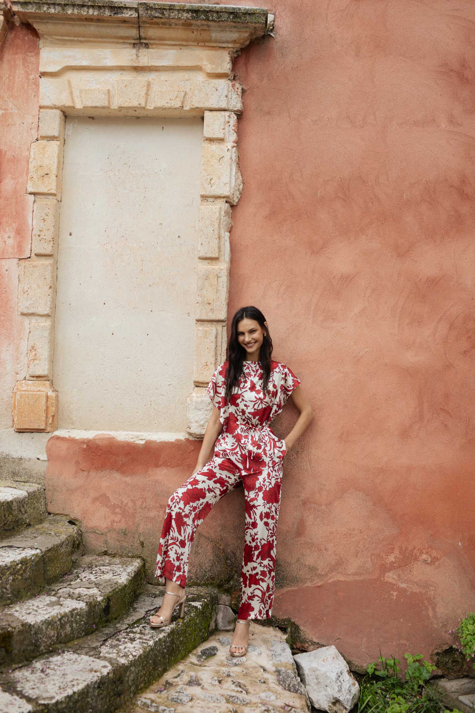 Pantalón MANAOS Print Red