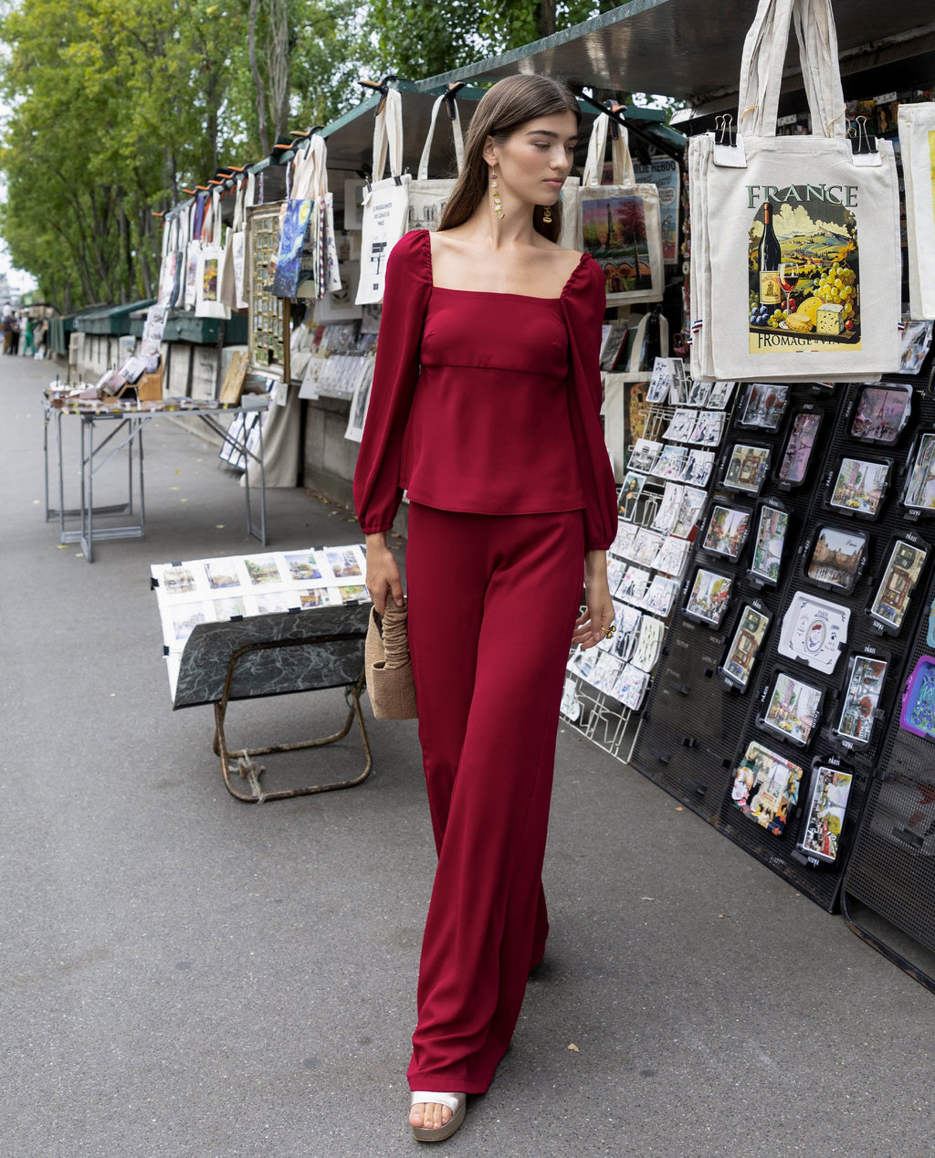 BLUSA FELICE · ROJO