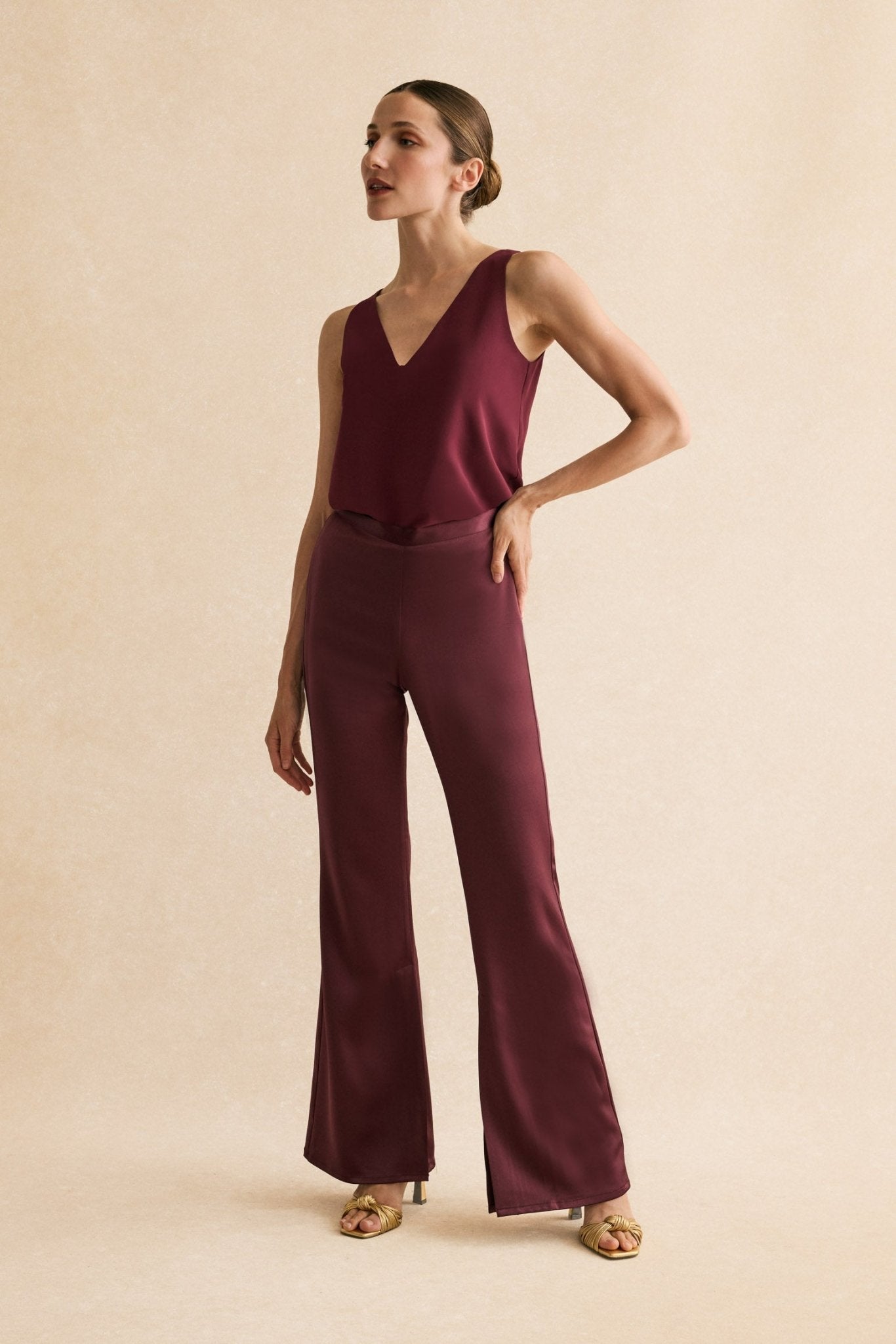 Pantalón ZAFIRO Burdeos Monastrell