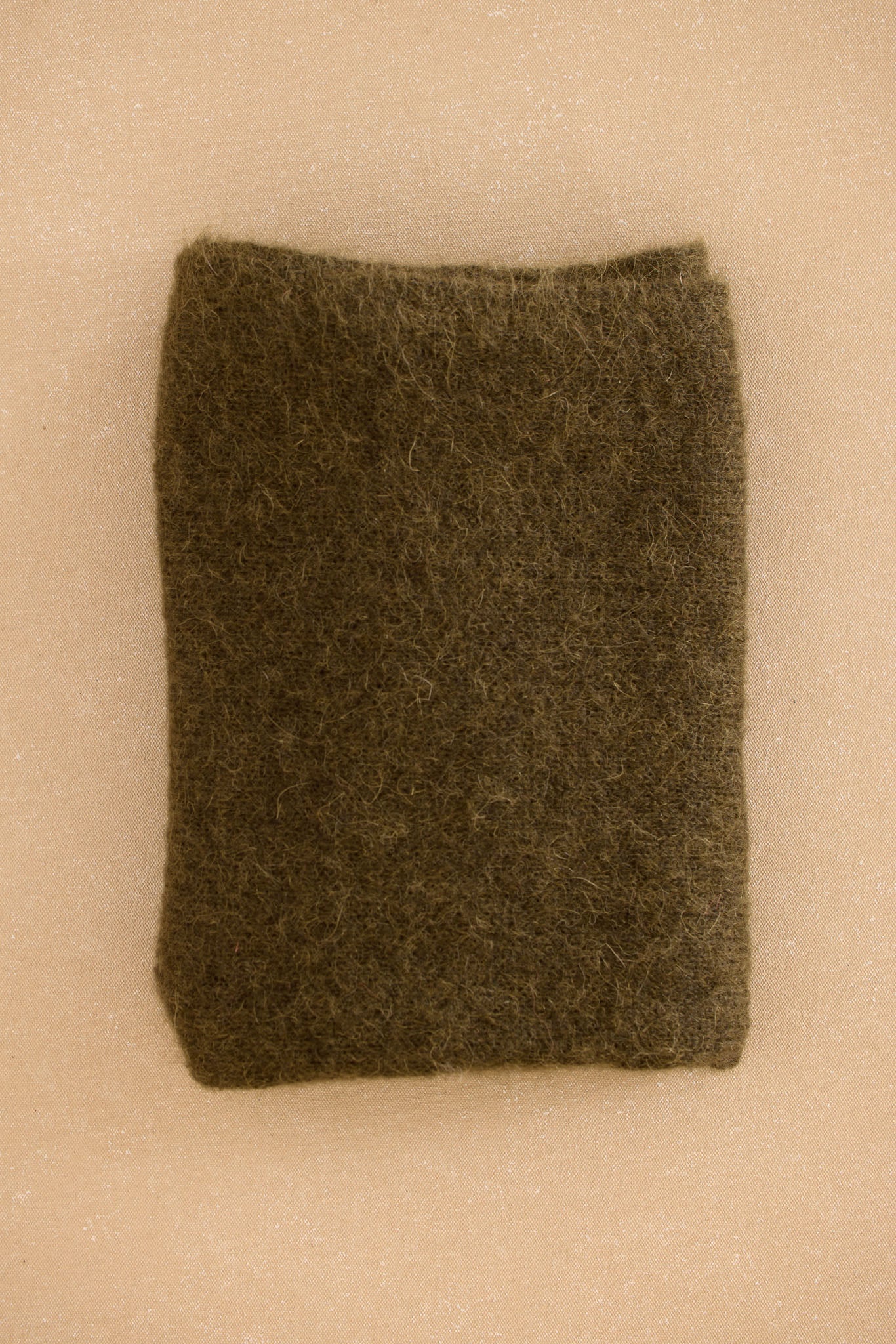 Poncho MOHAIR Khaki