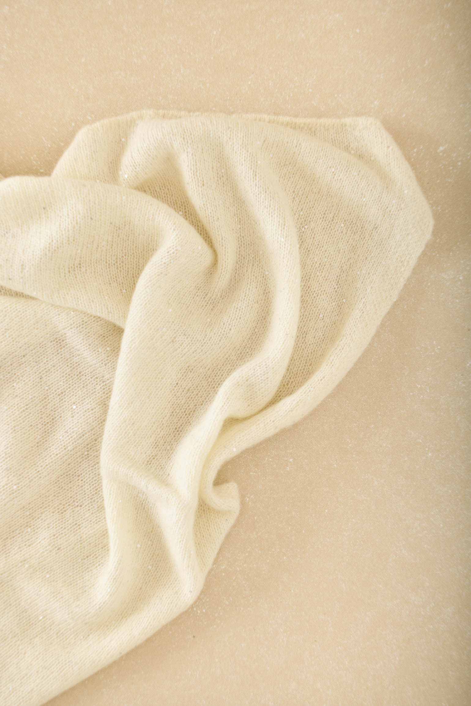 Poncho COLETTE MOHAIR Blanco