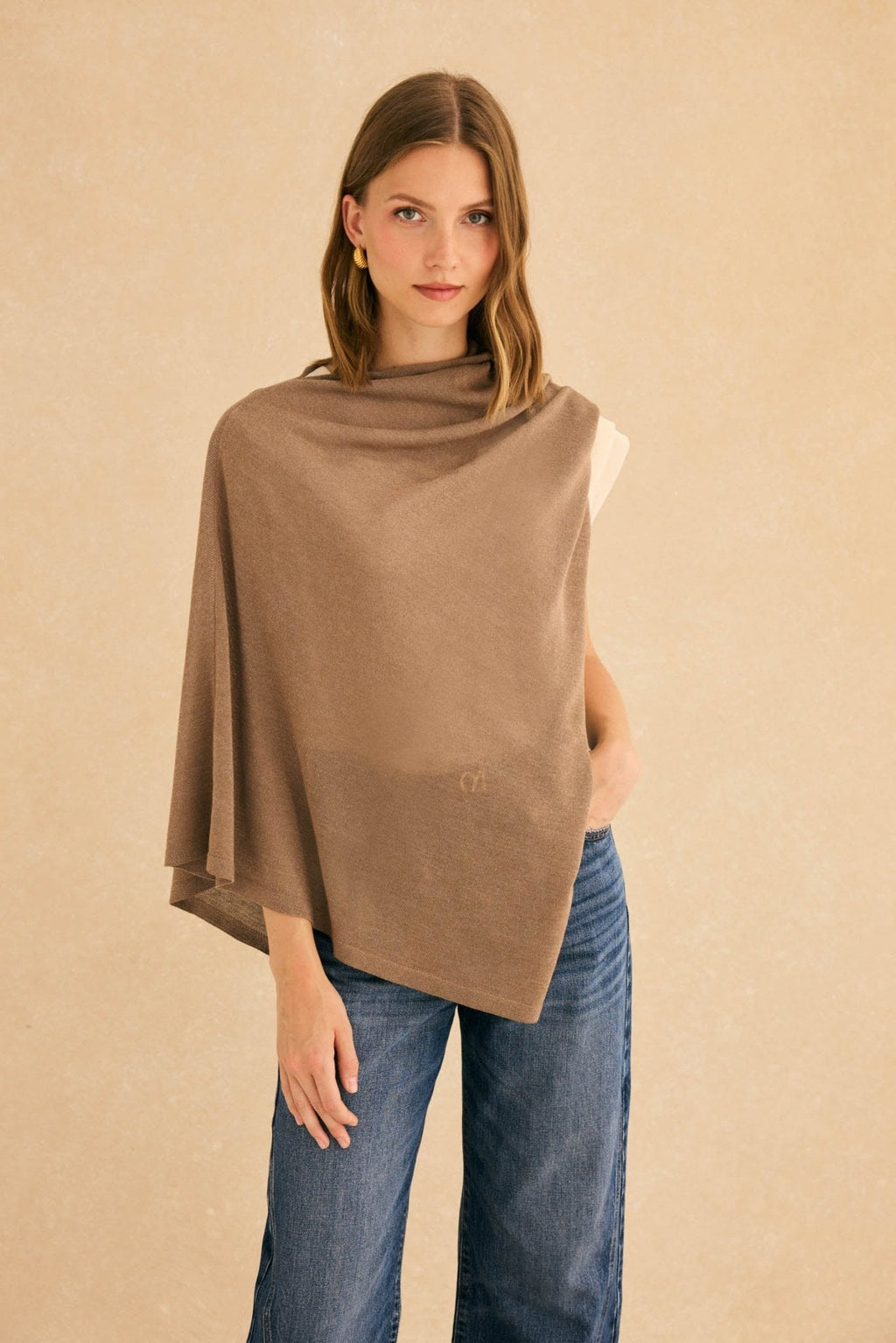 Poncho PUNTO Dorado