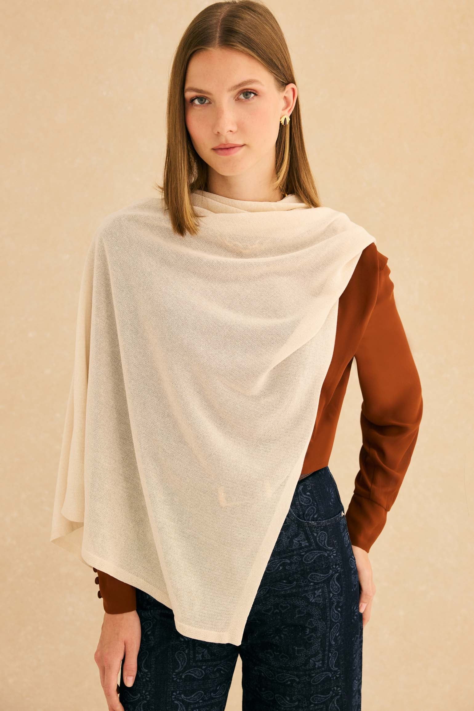 Poncho PUNTO Nude