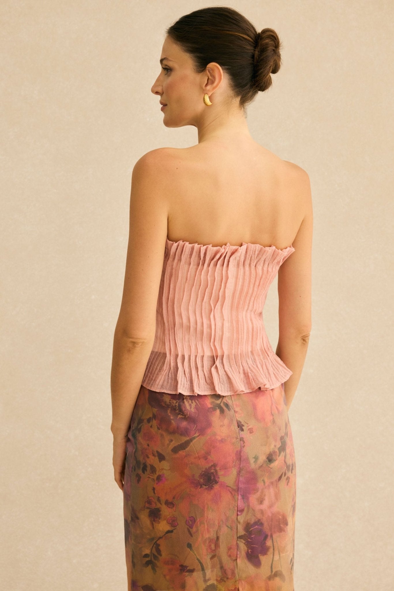 Top BARDOT Nude Carisma