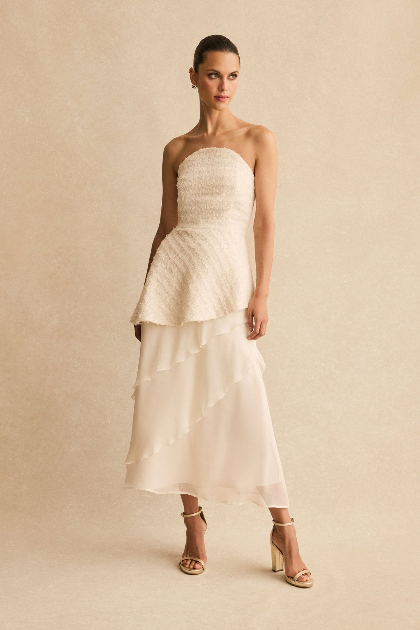 Top SIMONE Blanco Hielo