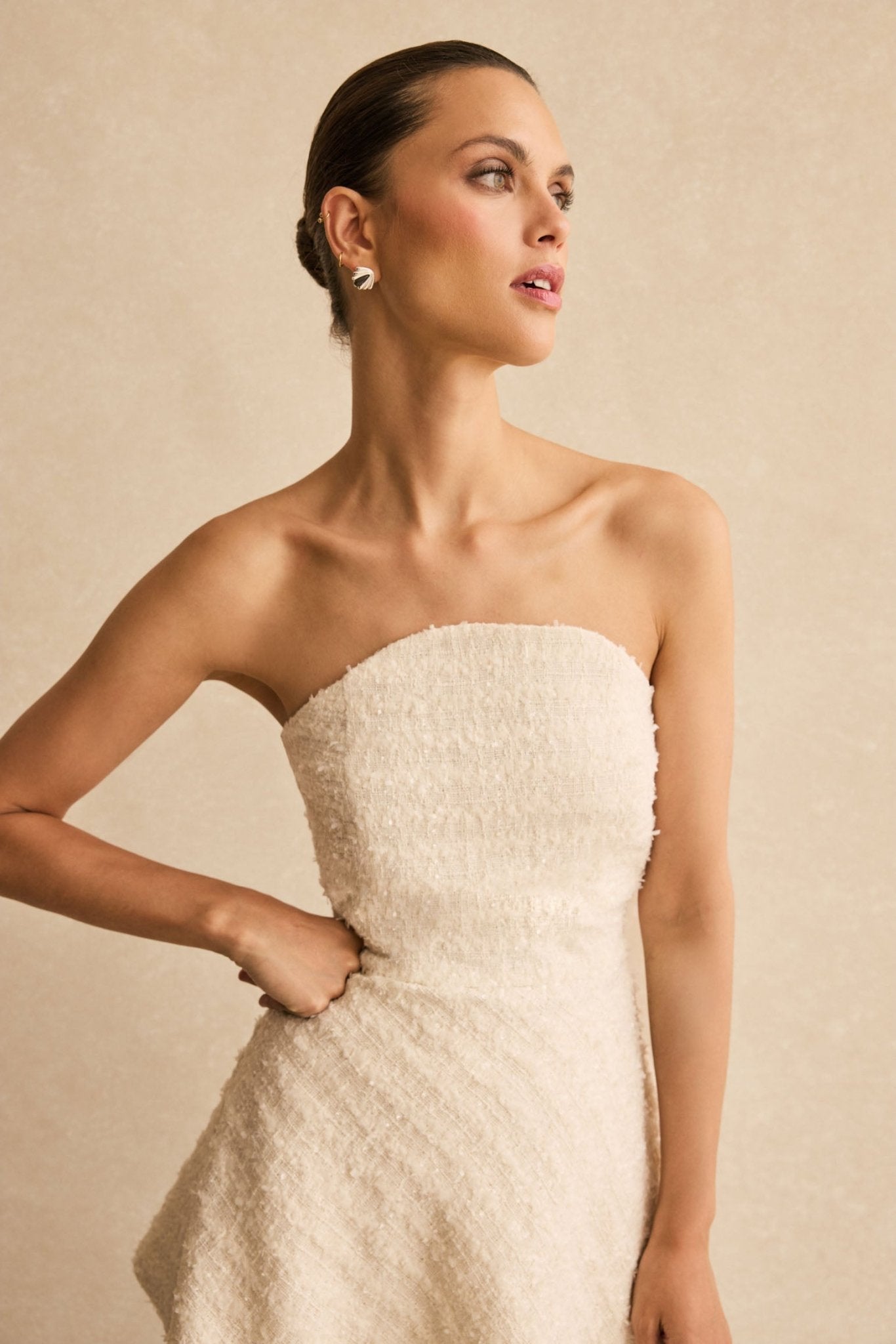 Top SIMONE Blanco Hielo