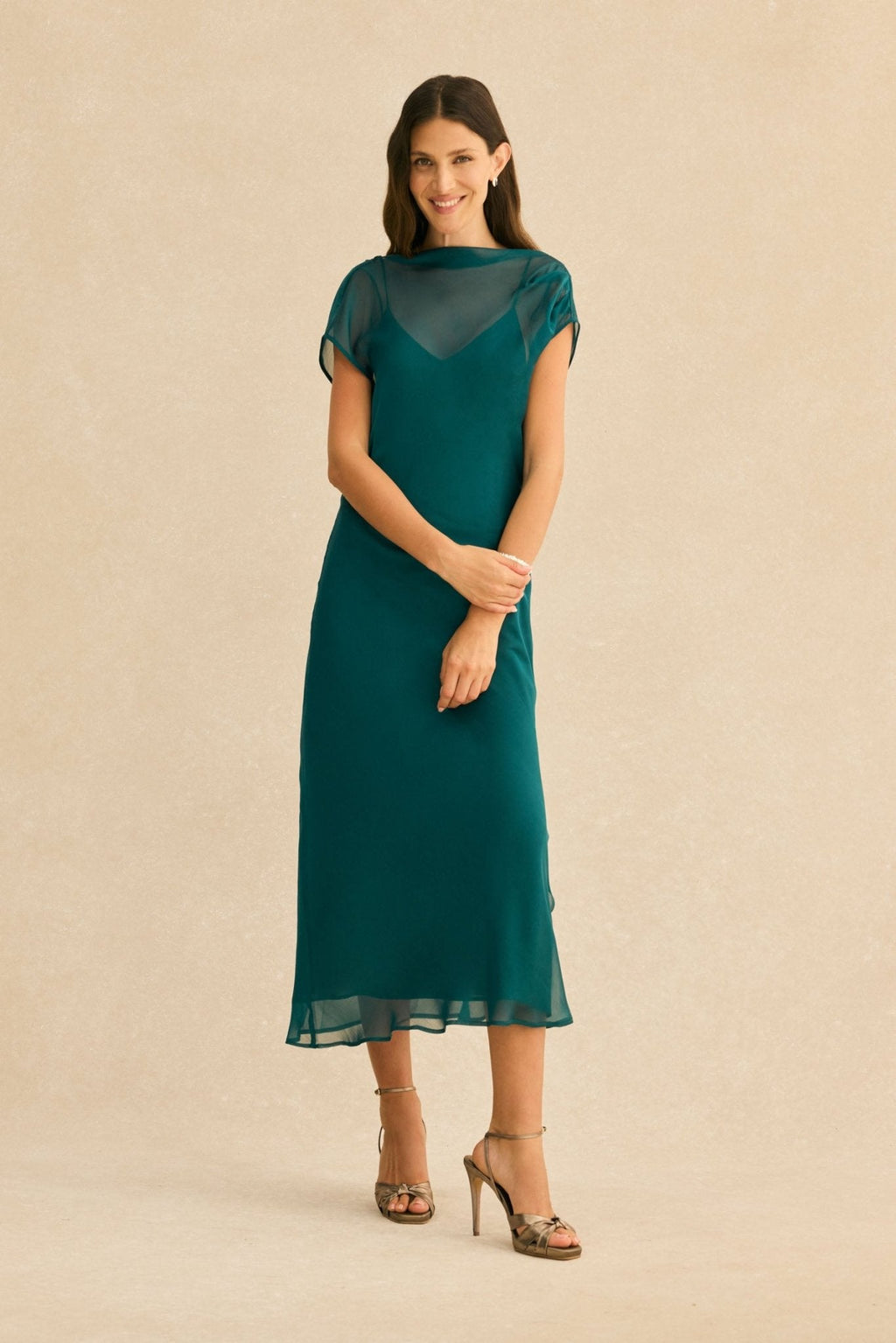 Vestido ÁGARO Verde Hiedra