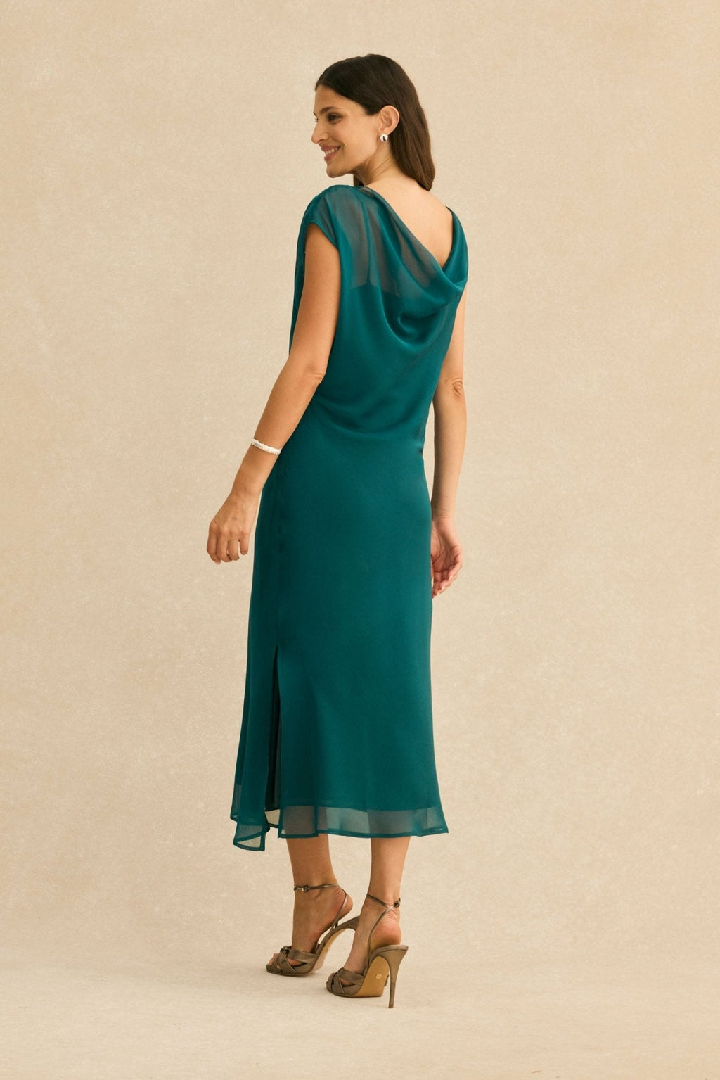 Vestido ÁGARO Verde Hiedra