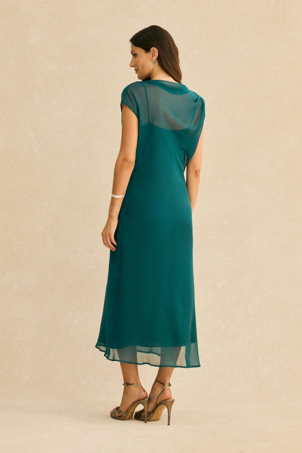 Vestido ÁGARO Verde Hiedra