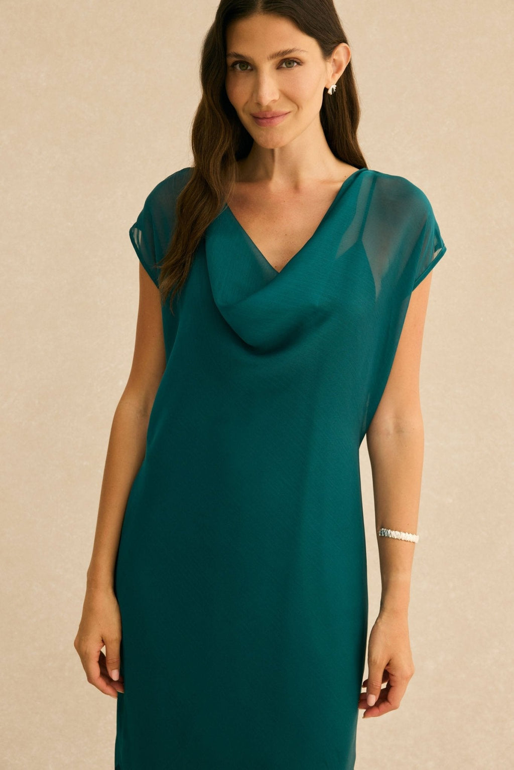 Vestido ÁGARO Verde Hiedra