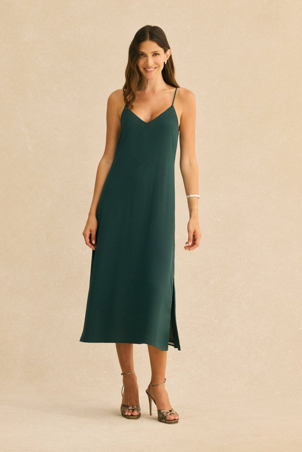 Vestido ÁGARO Verde Hiedra