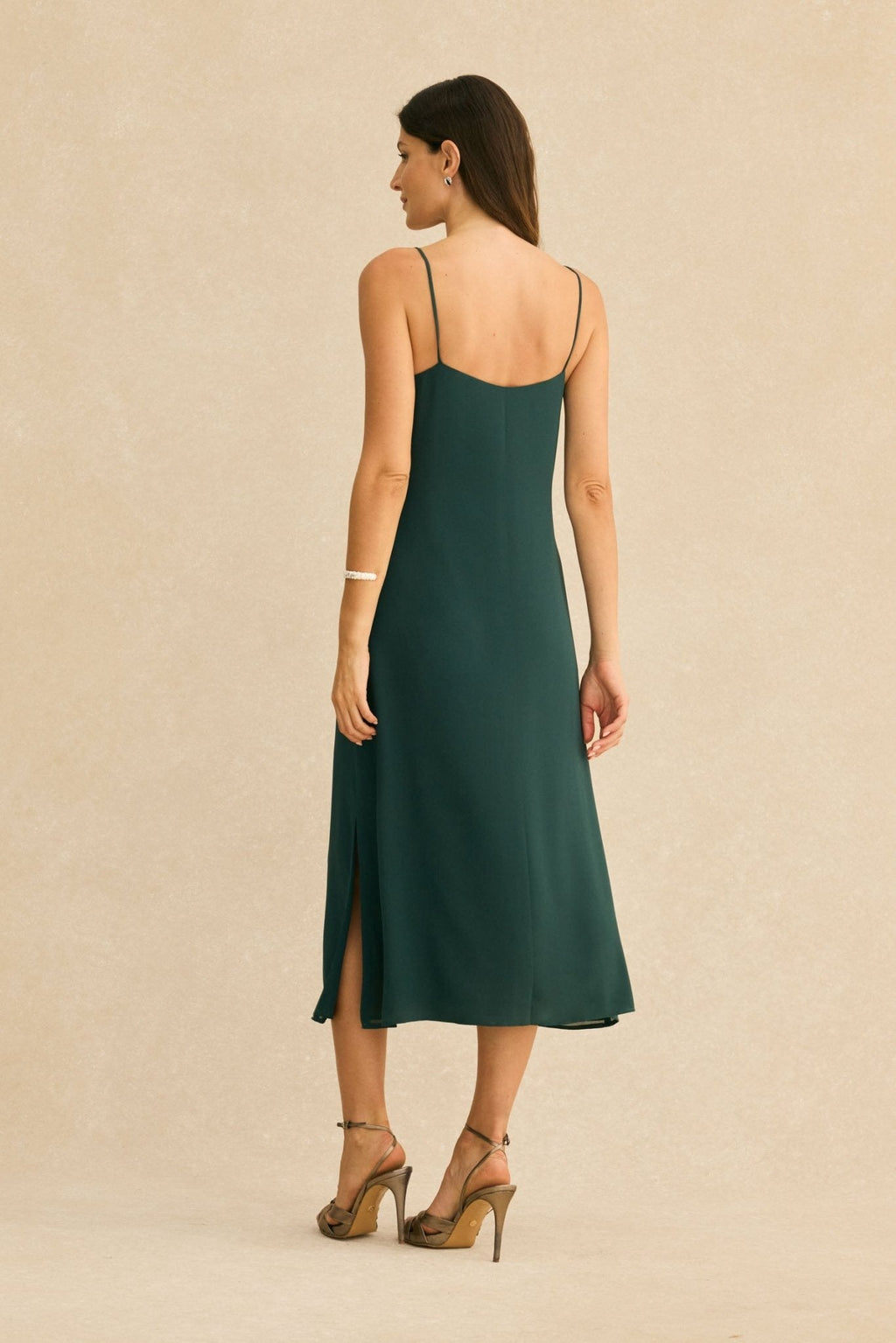 Vestido ÁGARO Verde Hiedra