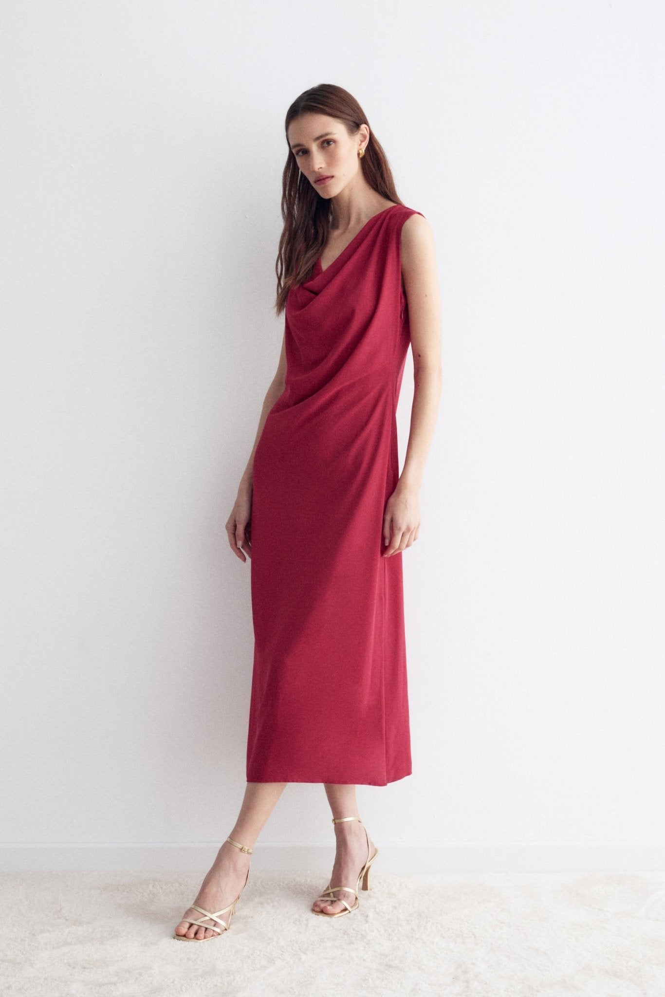 VESTIDO AMALFI CHERRY