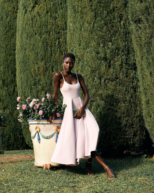 VESTIDO BIMBA ROSA  LE PALMIER