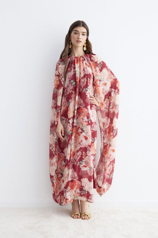 VESTIDO CAROLE PRINT ROSE