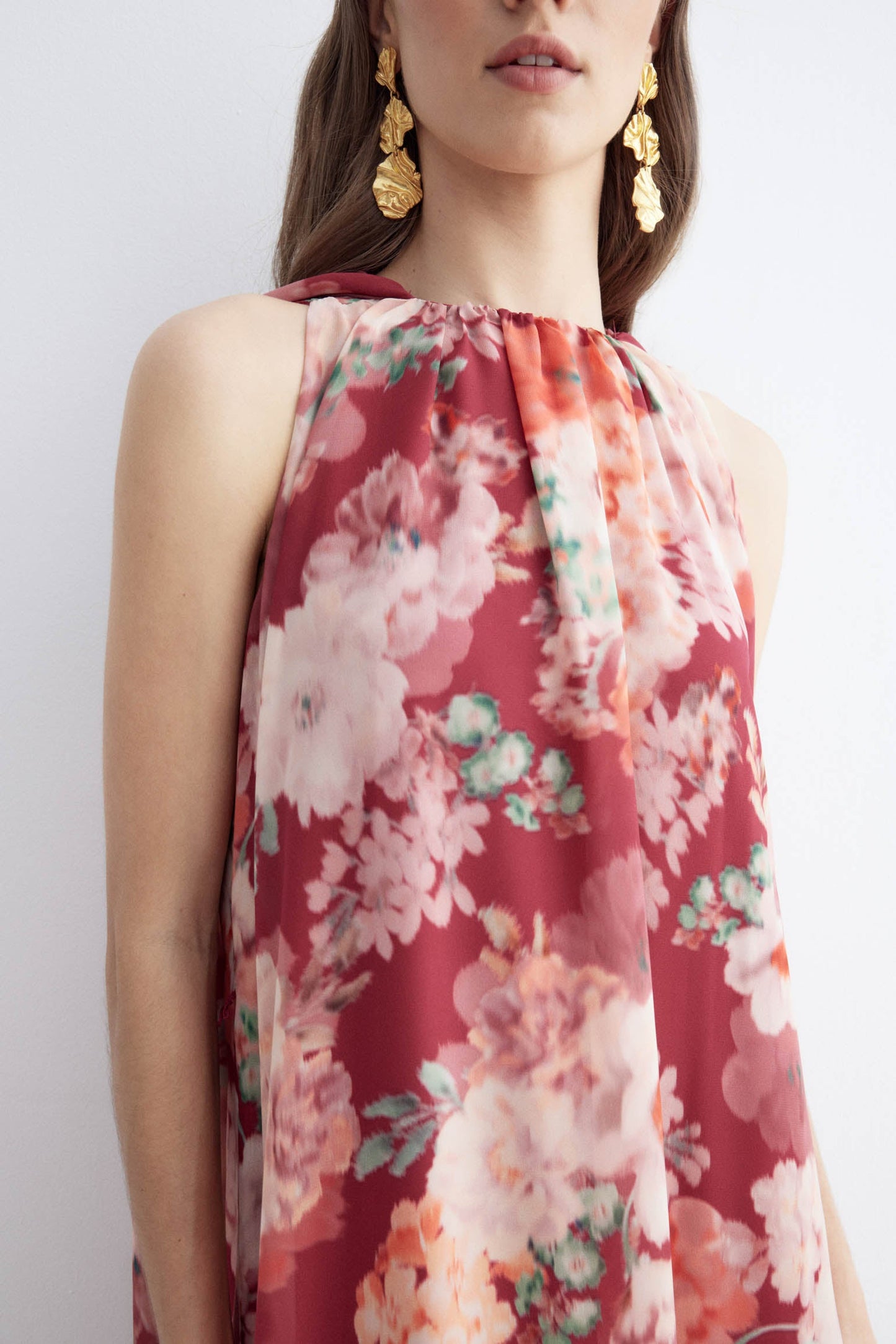 VESTIDO CAROLE PRINT ROSE