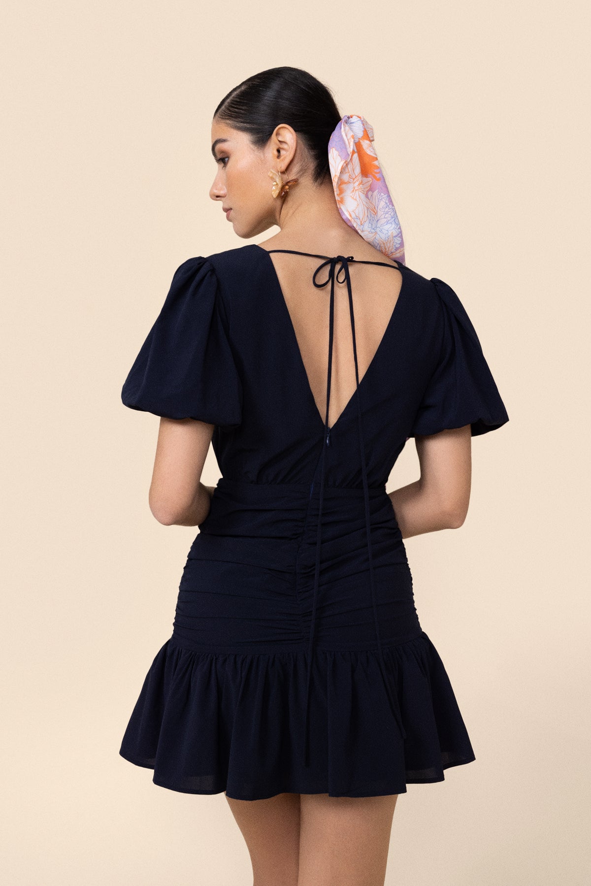 VESTIDO CASSIDY MIDNIGHT  LE JARDIN