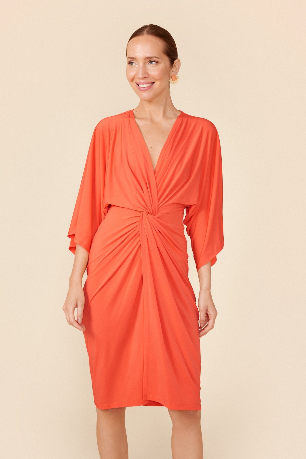 VESTIDO CHER MANDARINA  HAMPTONS