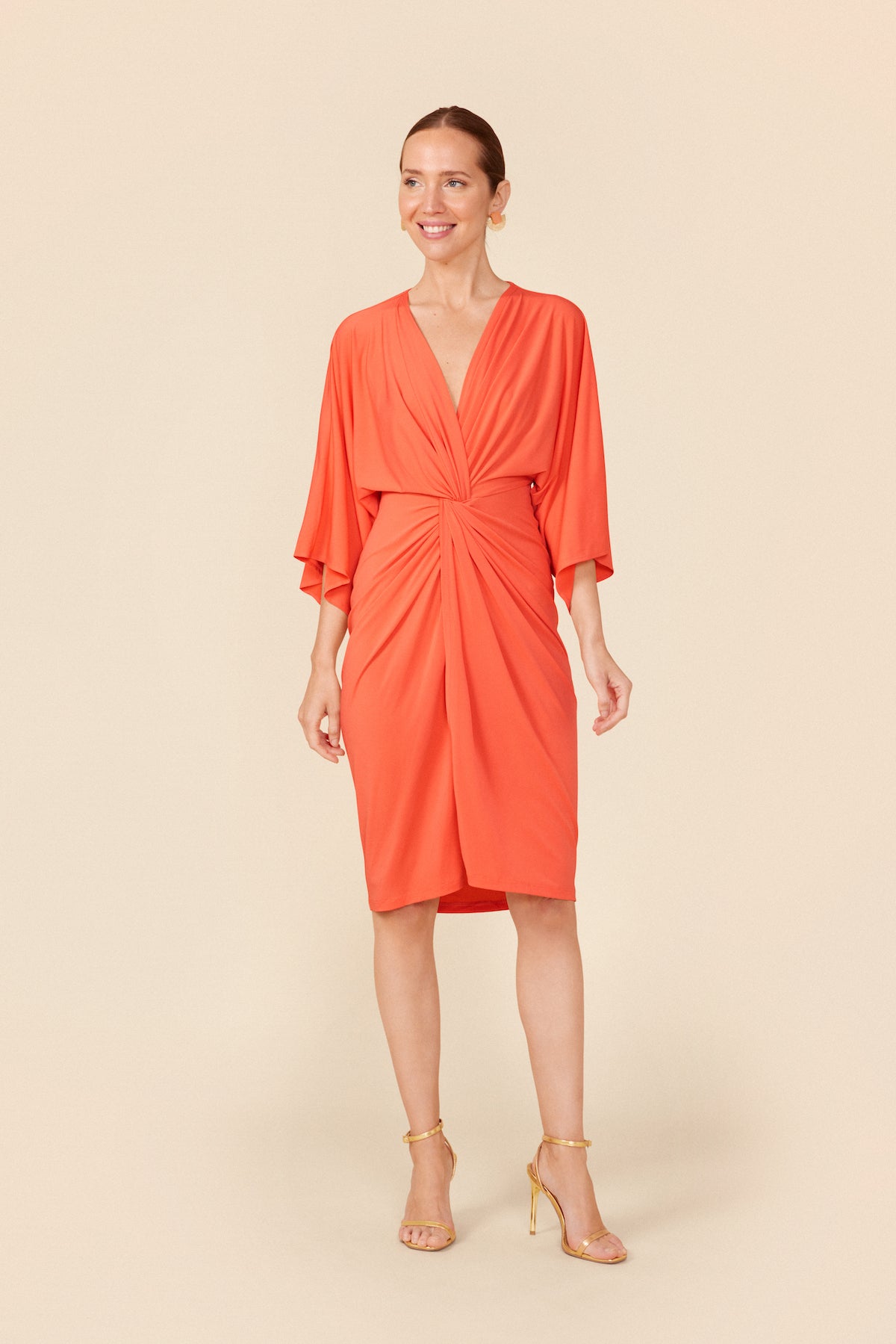 VESTIDO CHER MANDARINA  HAMPTONS