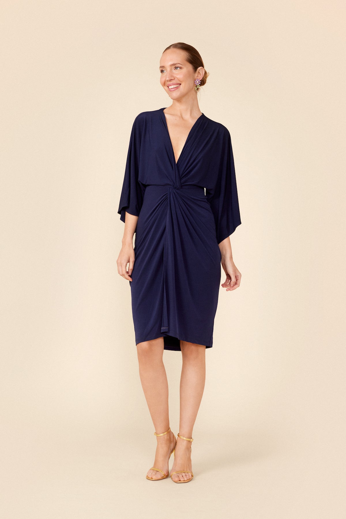 VESTIDO CHER NAVY  HAMPTONS