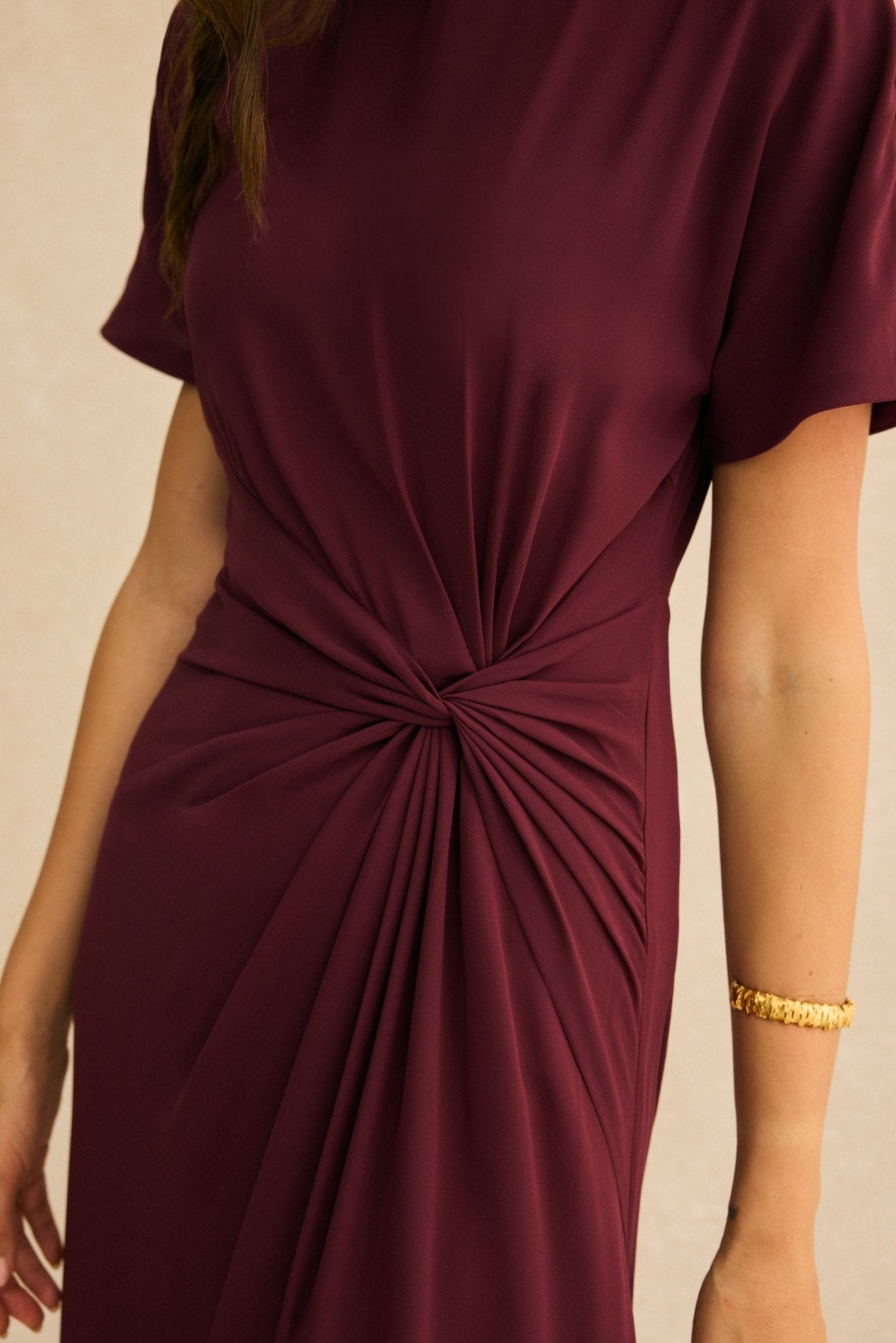 Vestido CHLOÉ Burdeos Monastrell