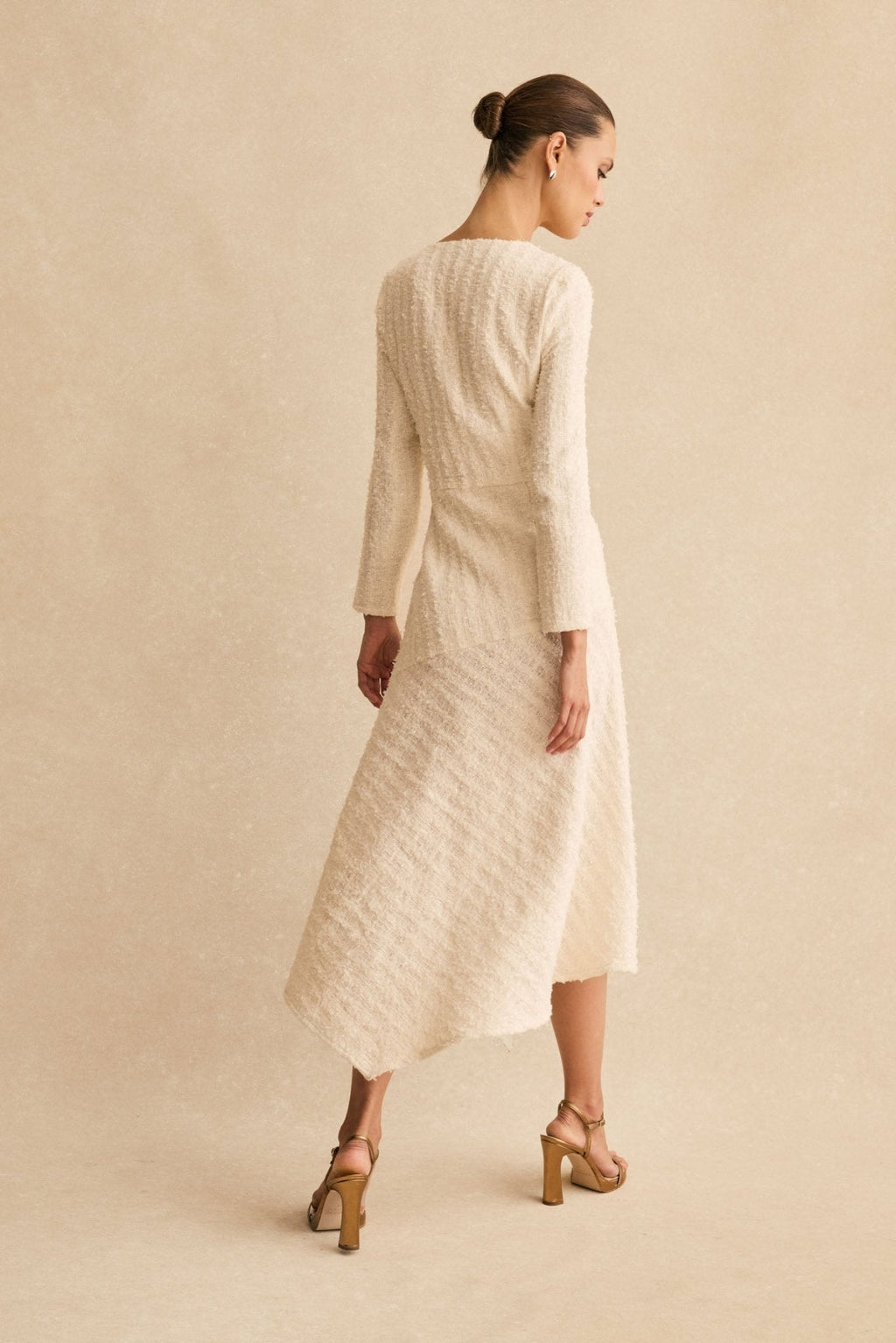 Vestido CLEMENTINE Blanco Hielo