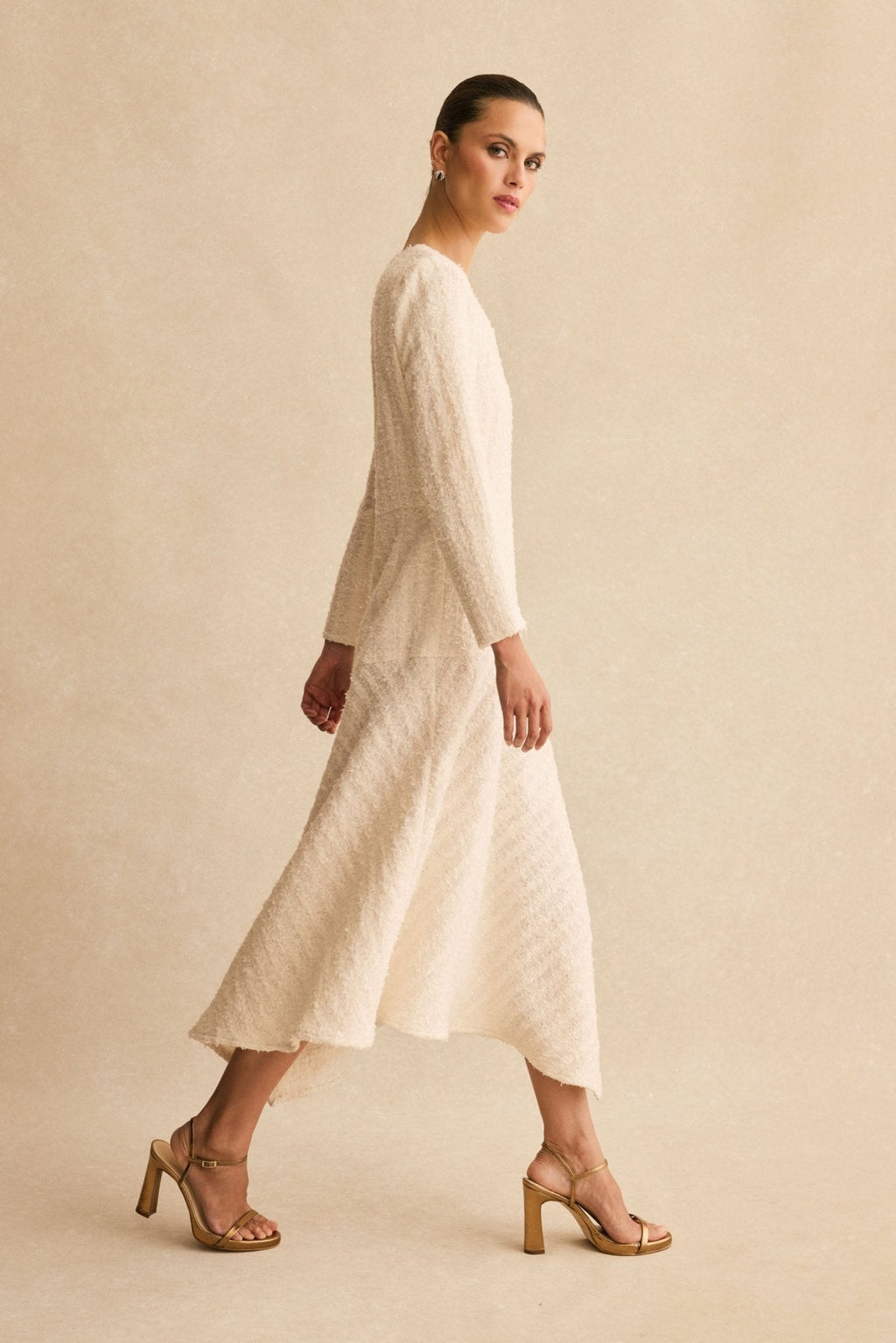 Vestido CLEMENTINE Blanco Hielo