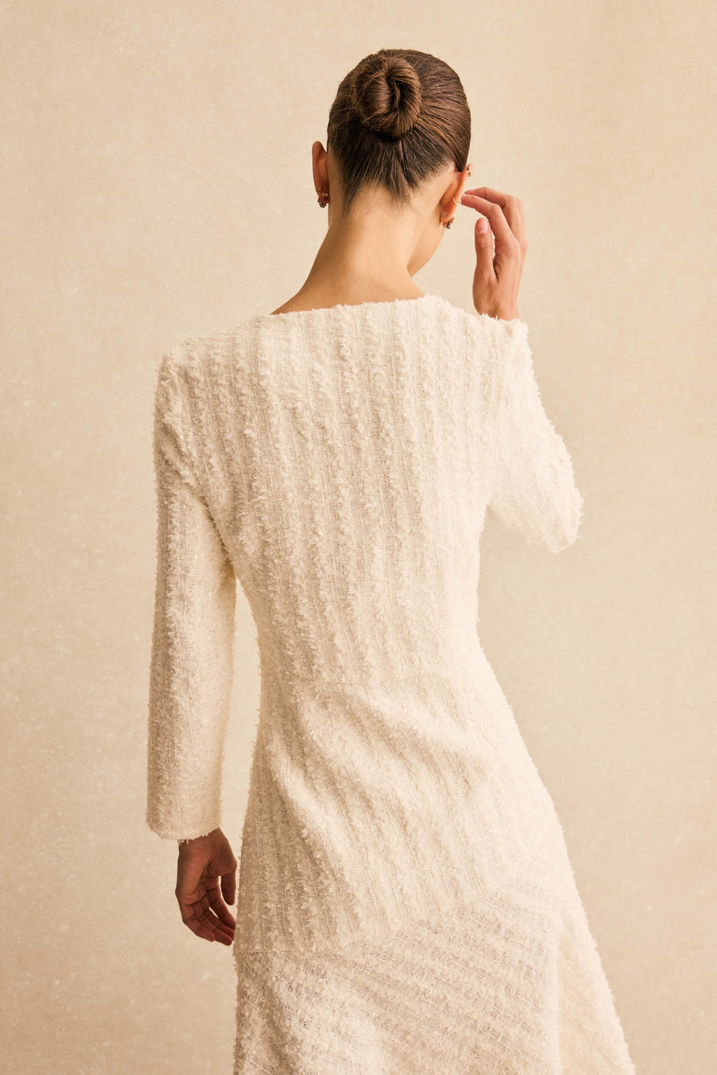 Vestido CLEMENTINE Blanco Hielo