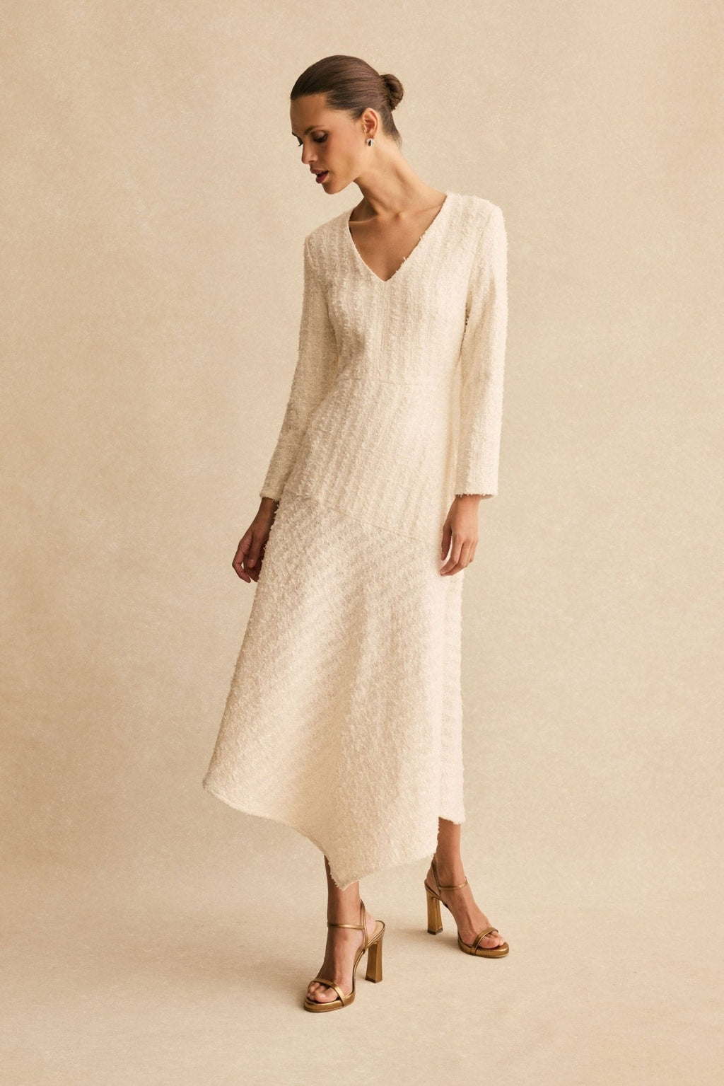 Vestido CLEMENTINE Blanco Hielo