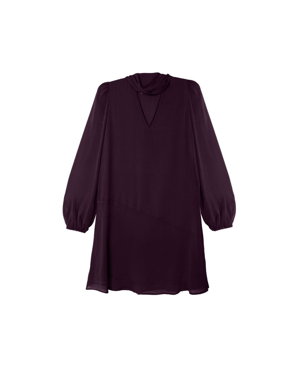 VESTIDO CAYETANA · CIRUELA