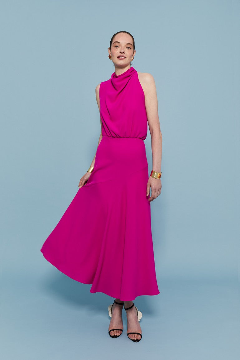 VESTIDO CRISTINA MAGENTA