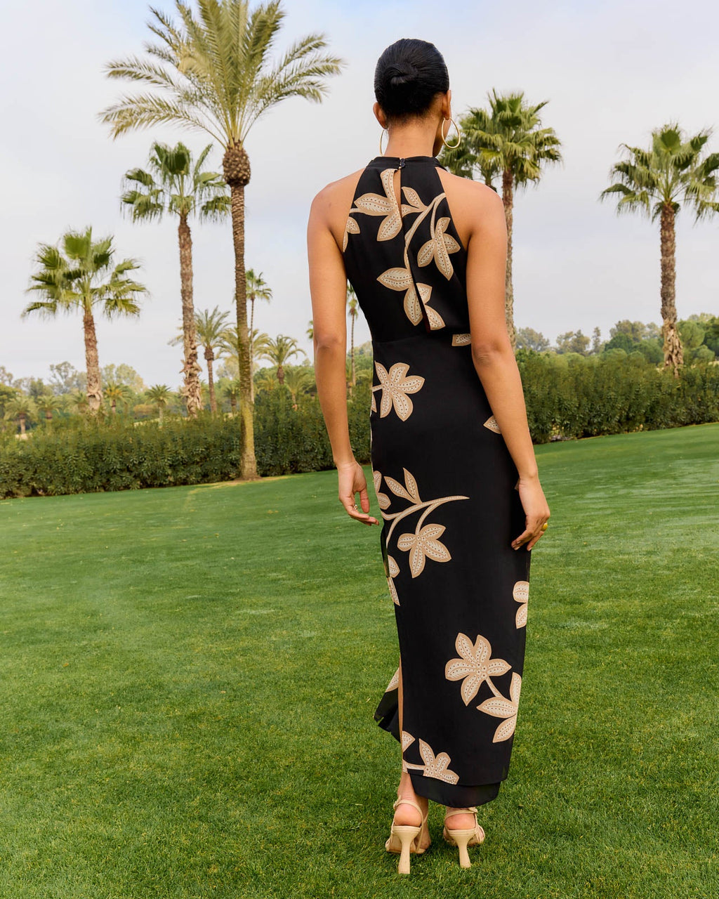 Vestido Damisi Nenúfar negro
