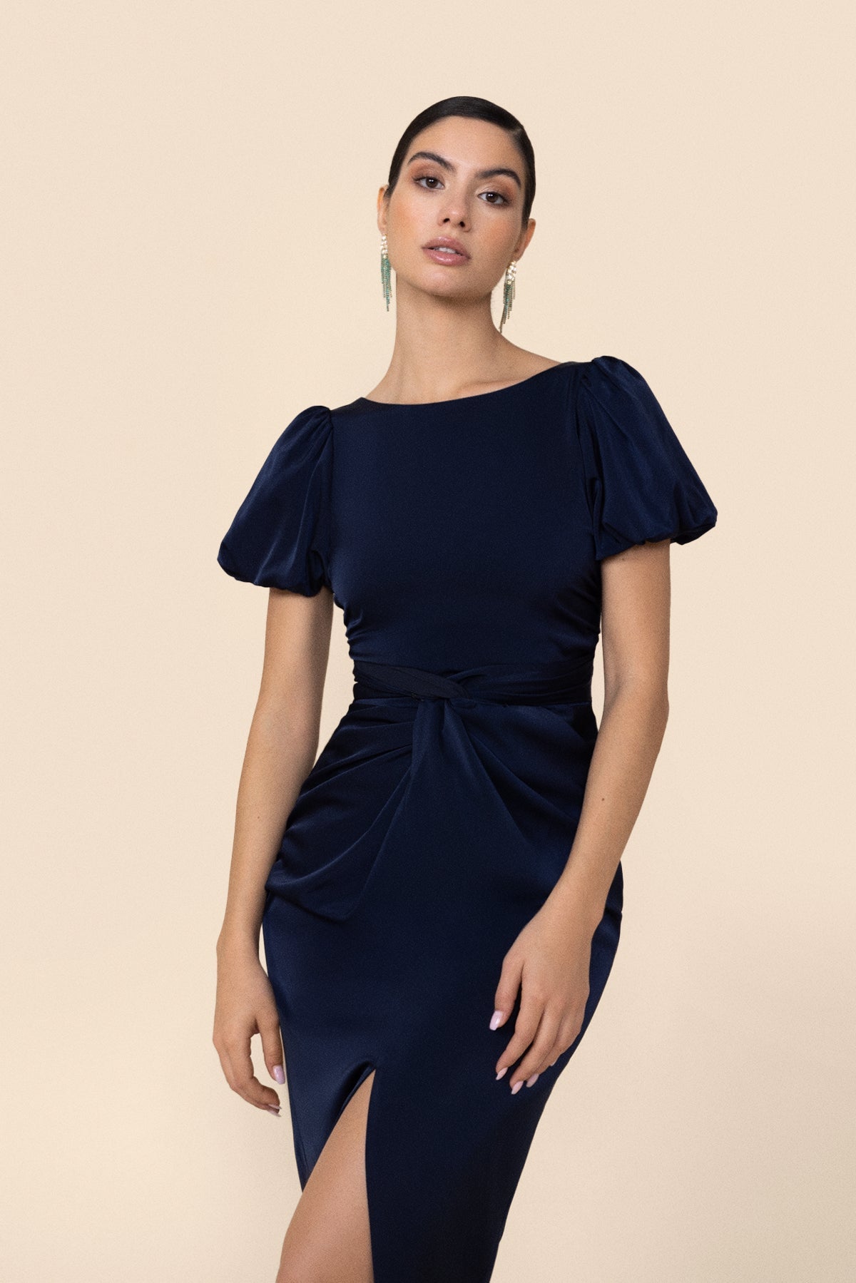 VESTIDO EMMA NAVY  LE JARDIN