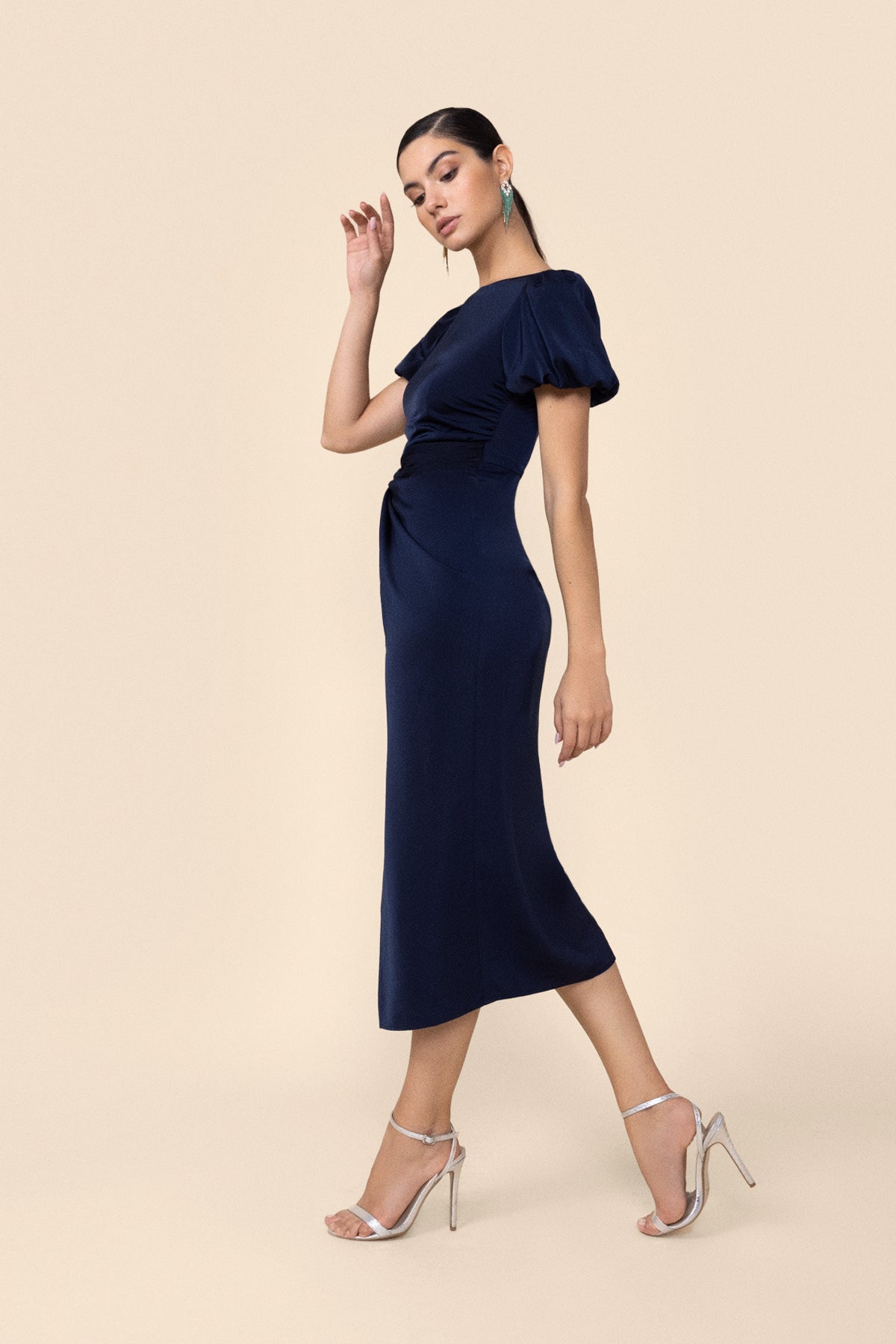 VESTIDO EMMA NAVY  LE JARDIN