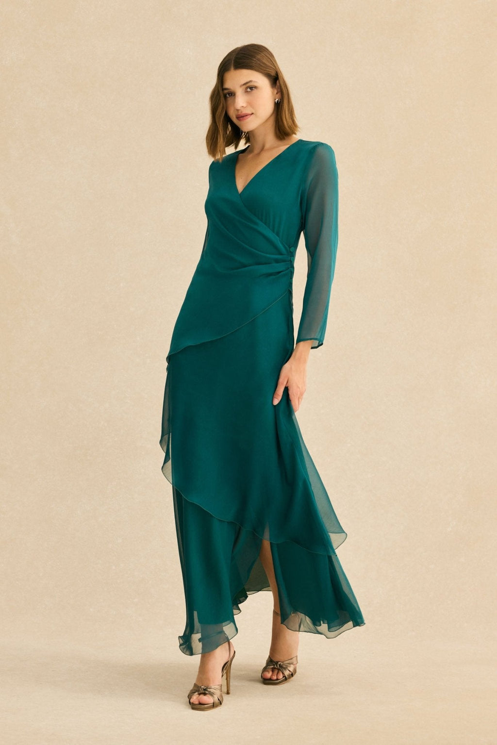 Vestido GIA Verde Hiedra